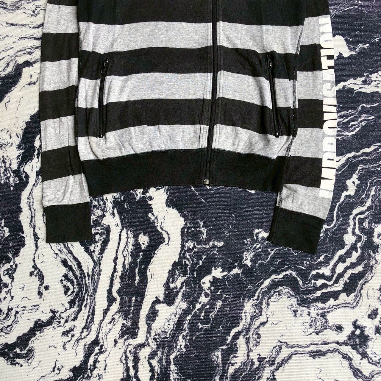Hysteric Glamour Hysteric Glamour "IMPROVISATION" Striped Jacket Size S / US 4 / IT 40 - 4 Thumbnail