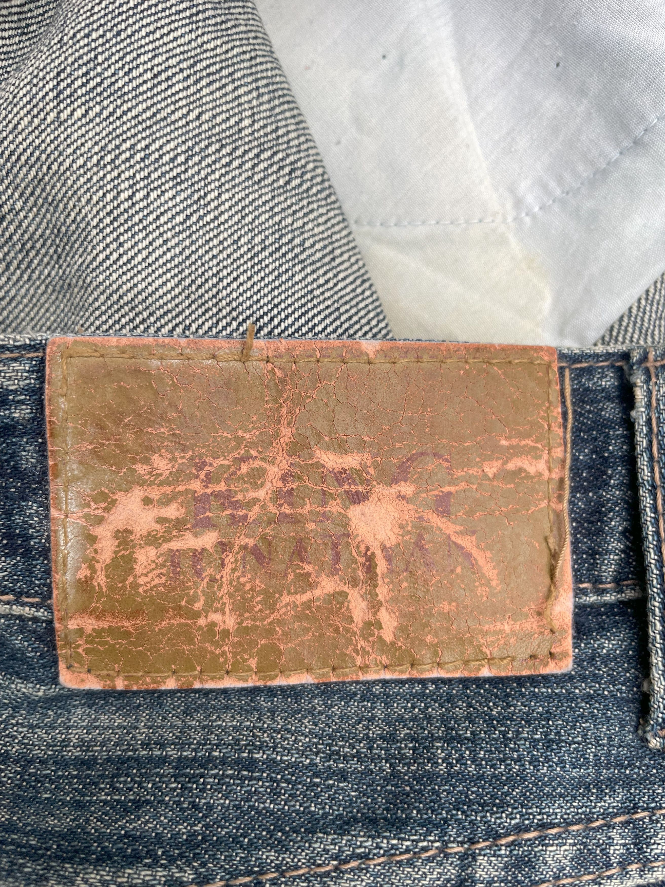 King King Jonathan Faded Wash Denim Size US 32 / EU 48 - 15 Thumbnail