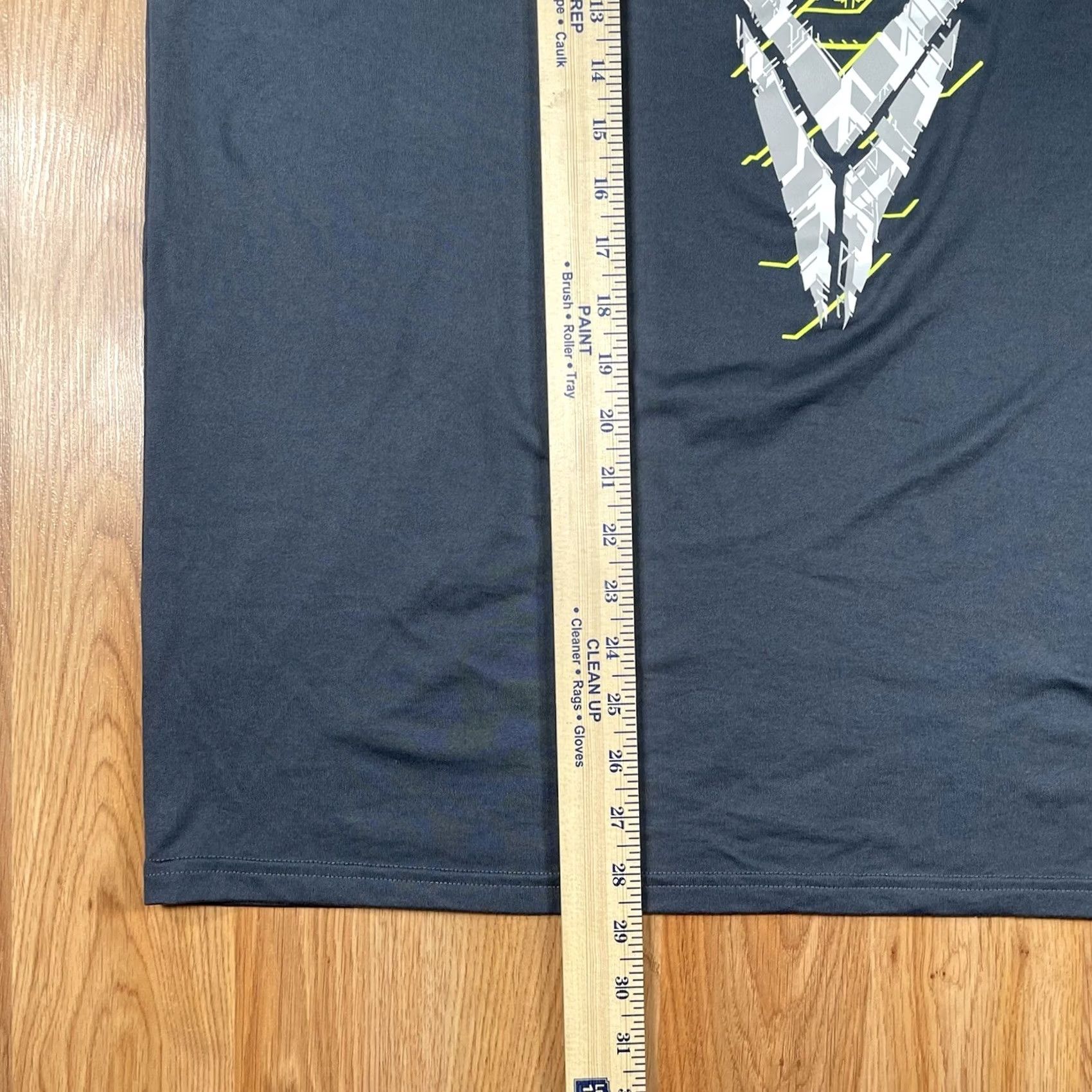 Under Armour Under Armour Loose Heatgear CrewNeck Graphics T-Shirt Mens Size L Teal Size US L / EU 52-54 / 3 - 4 Thumbnail