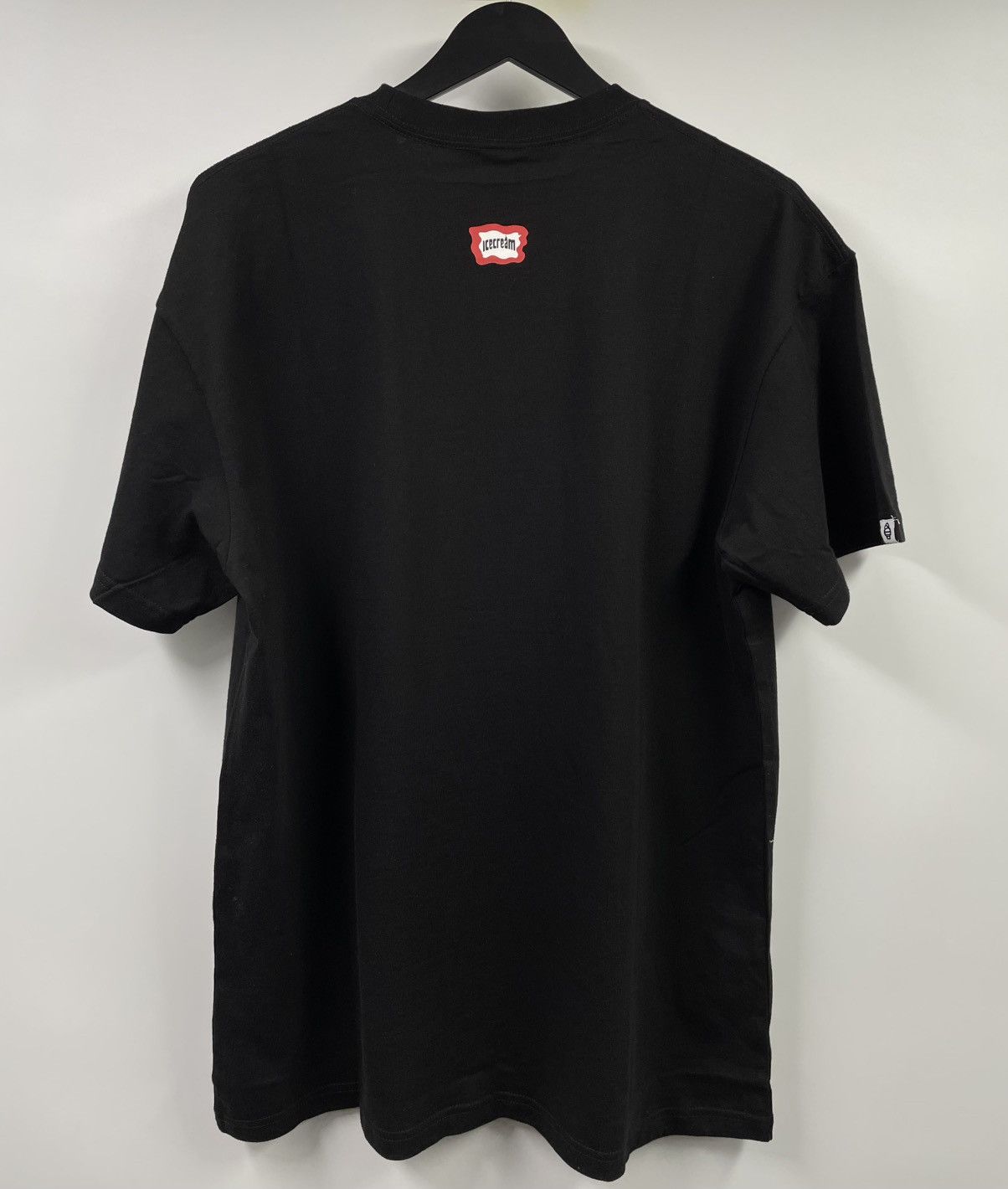 Icecream Ice Cream Flag Bead Logo Black T-Shirt Large Size US L / EU 52-54 / 3 - 2 Thumbnail