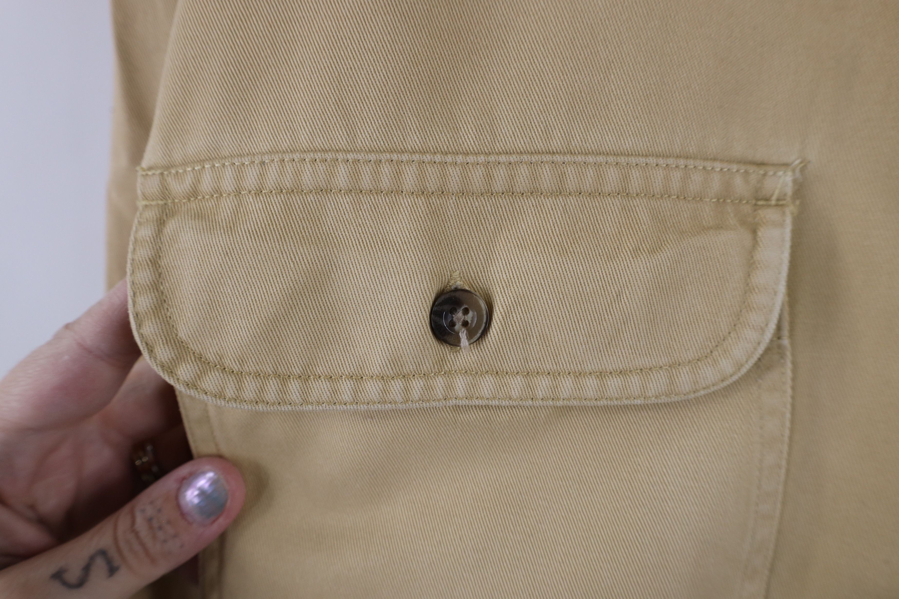 Carhartt × Vintage Vintage Carhartt Heavyweight Collared Button Down Shirt Size US M / EU 48-50 / 2 - 9 Thumbnail