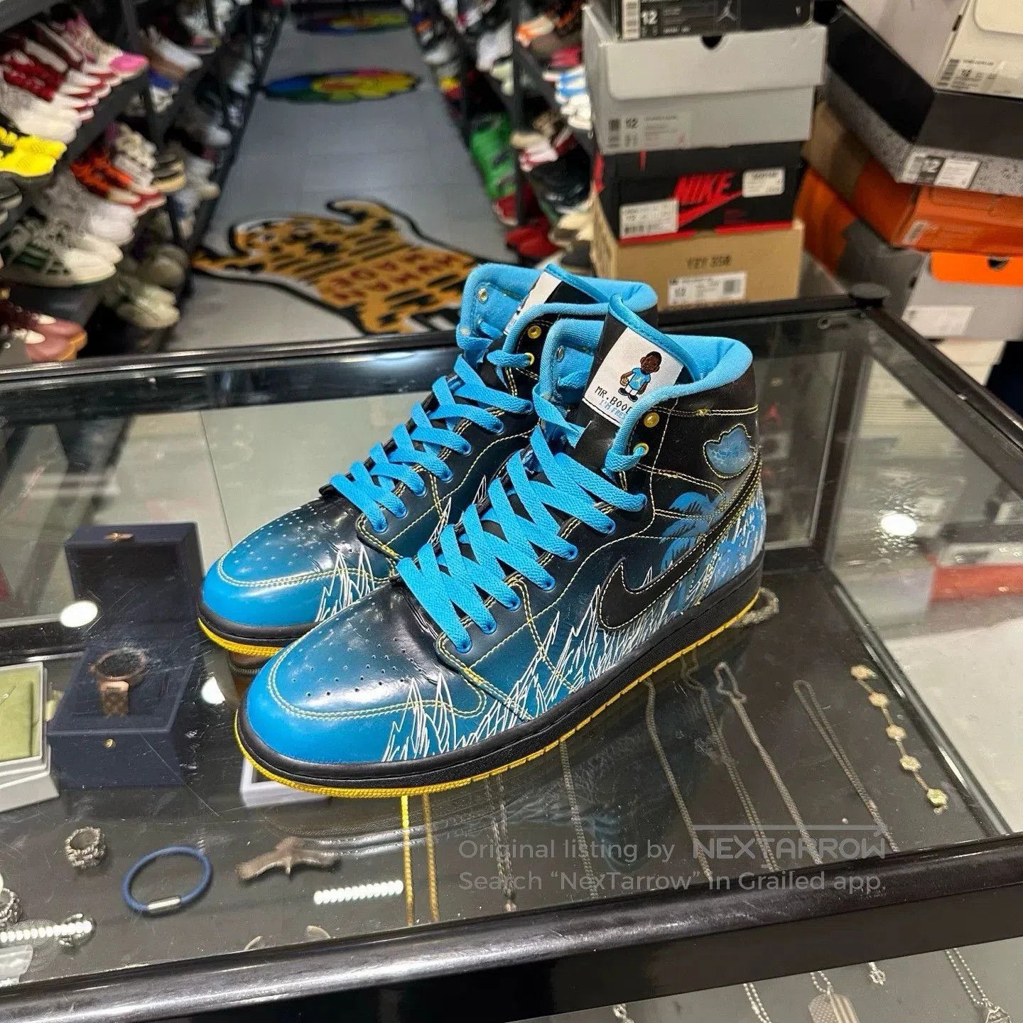 Jordan Brand AJ1 Retro Doernbecher Mr. Boober. Size US 10 / EU 43 - 1 Thumbnail