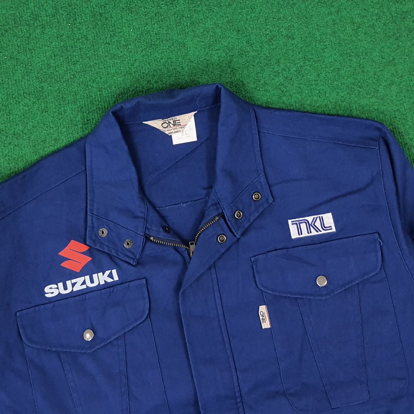 Japanese Brand × Vintage Vintage SUZUKI Motorsports Racing Jacket C232N3 Size US L / EU 52-54 / 3 - 4 Thumbnail
