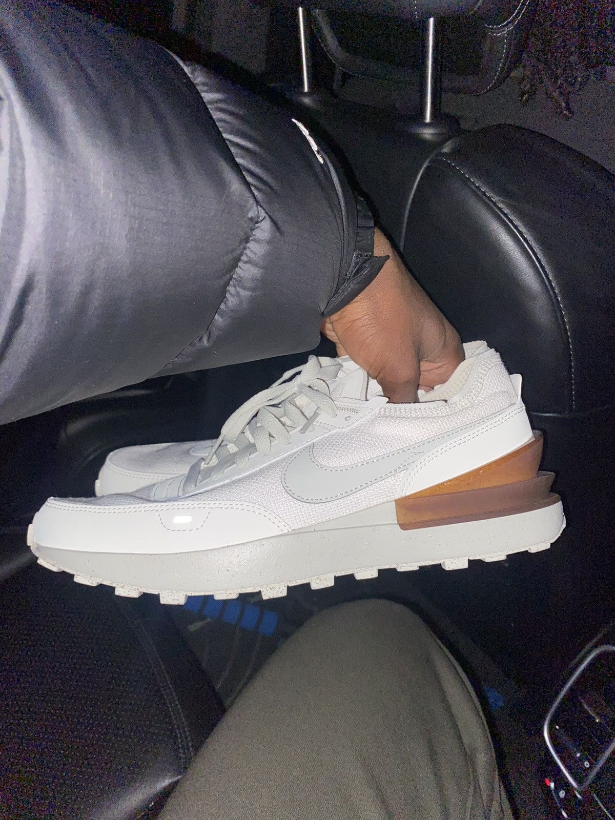 Nike Off white Nike waffles Size US 9.5 / EU 42-43 - 5 Thumbnail