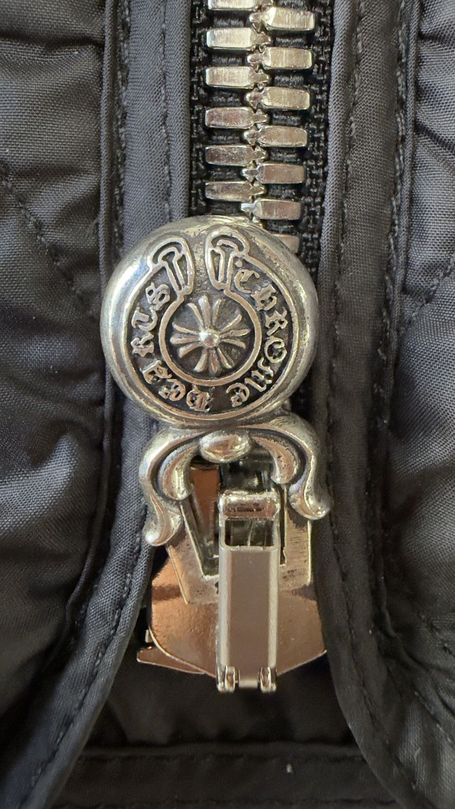 Chrome Hearts SUPER RARE!! Chrome Hearts Spinal Cross Patch Vest Size US M / EU 48-50 / 2 - 5 Thumbnail