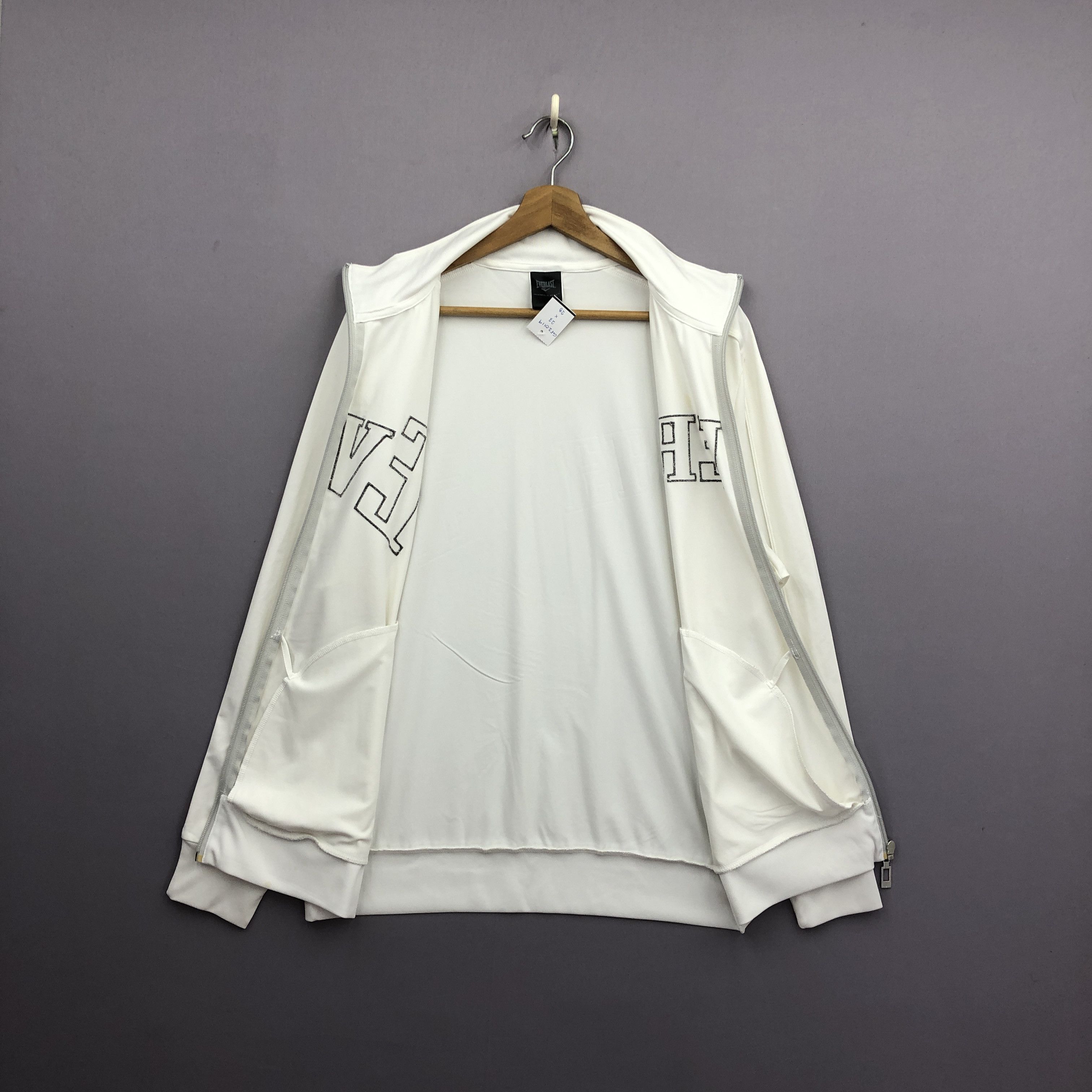 Everlast × Vintage Vintage Everlast Sweater Zipper Track Top Sweatshirt Jumper Size US L / EU 52-54 / 3 - 4 Thumbnail