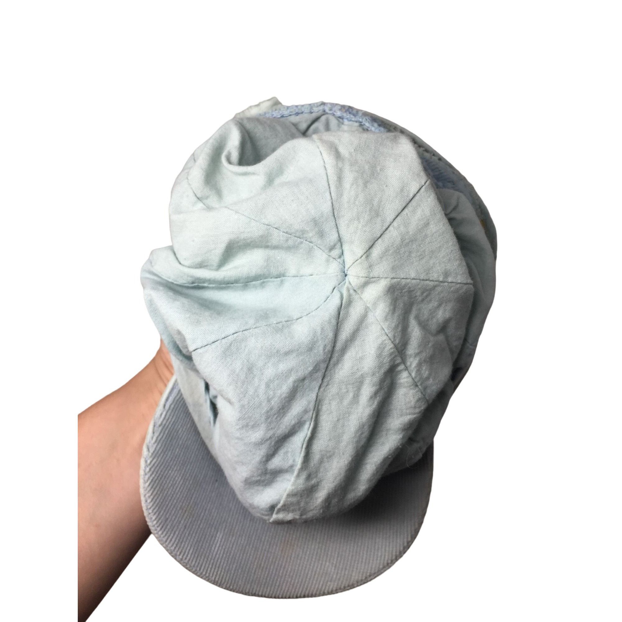 Other Women's Baby Blue Cotton Corduroy Hat Size ONE SIZE - 8 Thumbnail