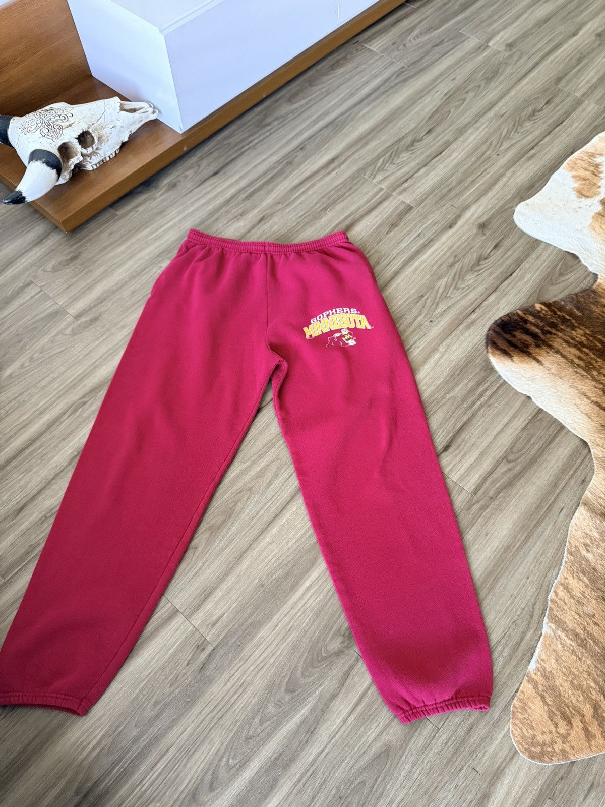 Lee Vintage Minnesota Golden Gophers Lee Sport Sweatpants Large Size US 34 / EU 50 - 1 Thumbnail