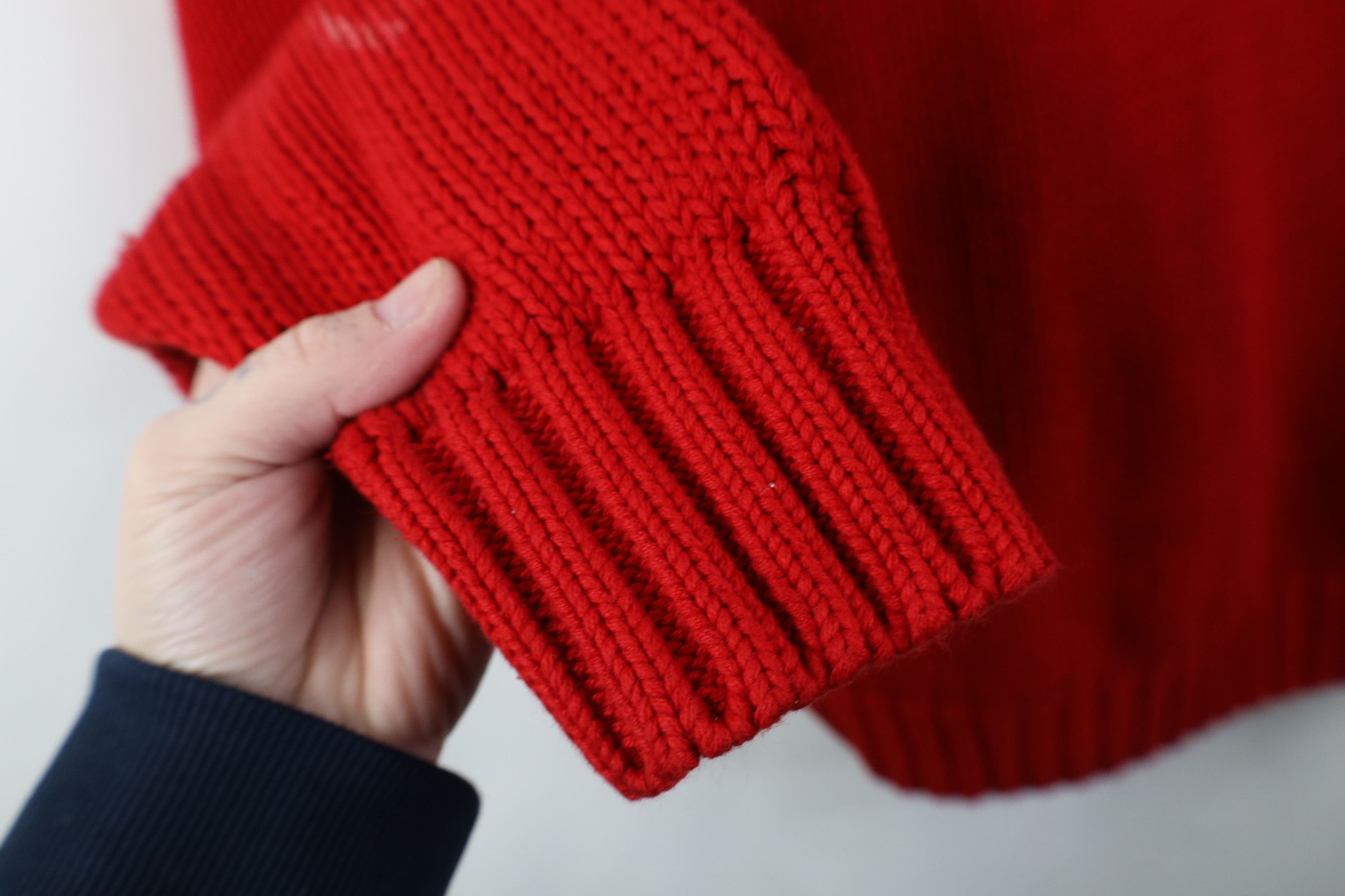 Gap Vintage 90s Gap Heavyweight Ribbed Knit Crewneck Sweater Size US M / EU 48-50 / 2 - 5 Thumbnail