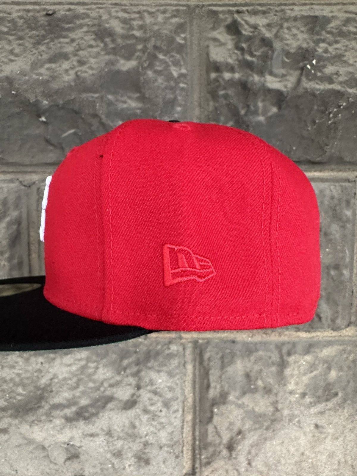 MLB × New Era × Supreme 7 3/8 CHAMPAGNE NEW YORK GIANTS 1942 ALL STAR GAME PATCH HAT Size ONE SIZE - 3 Thumbnail