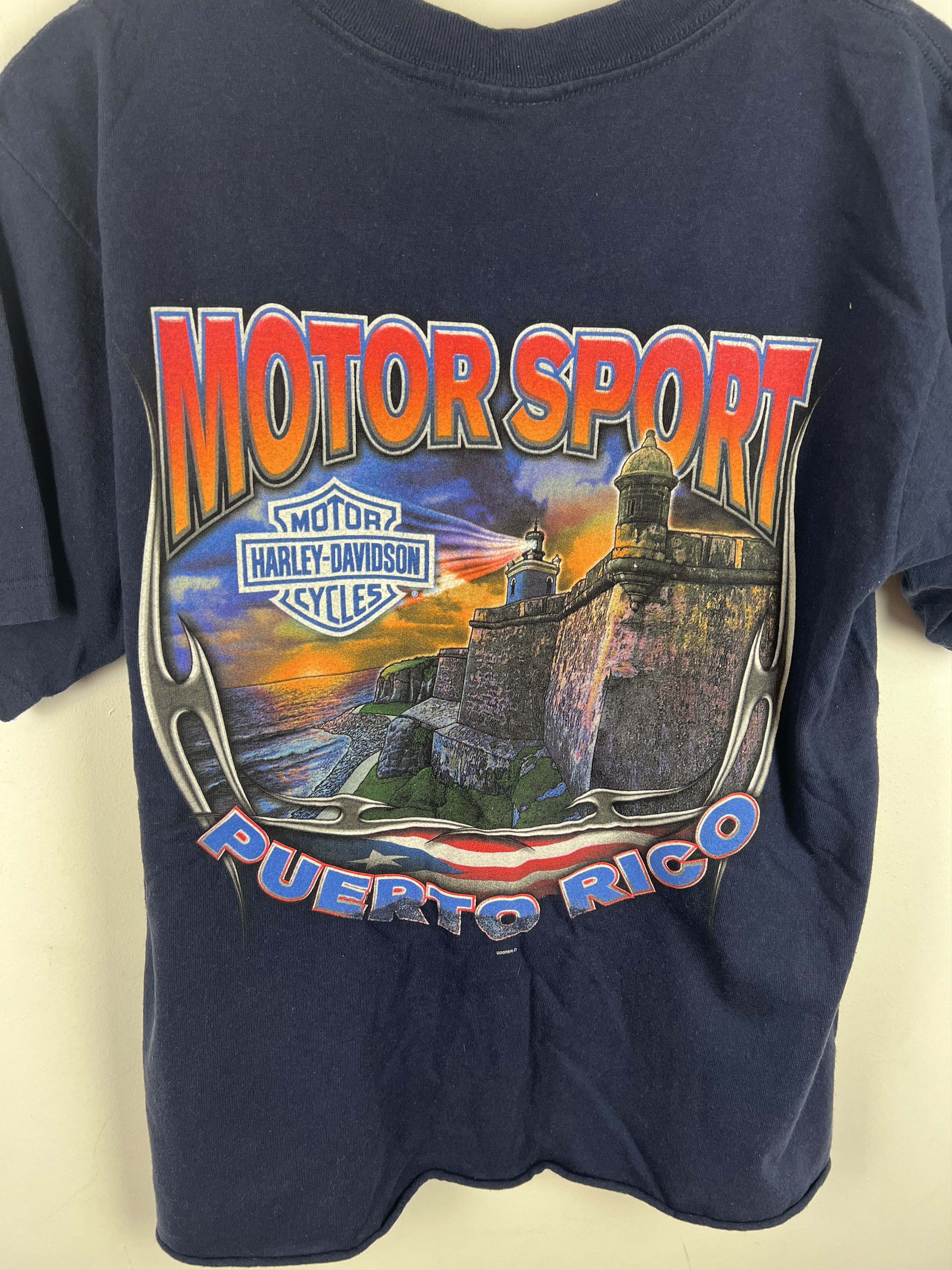 Harley Davidson Vintage Harley Davidson Puerto Rico 2006 size M Size US M / EU 48-50 / 2 - 13 Thumbnail
