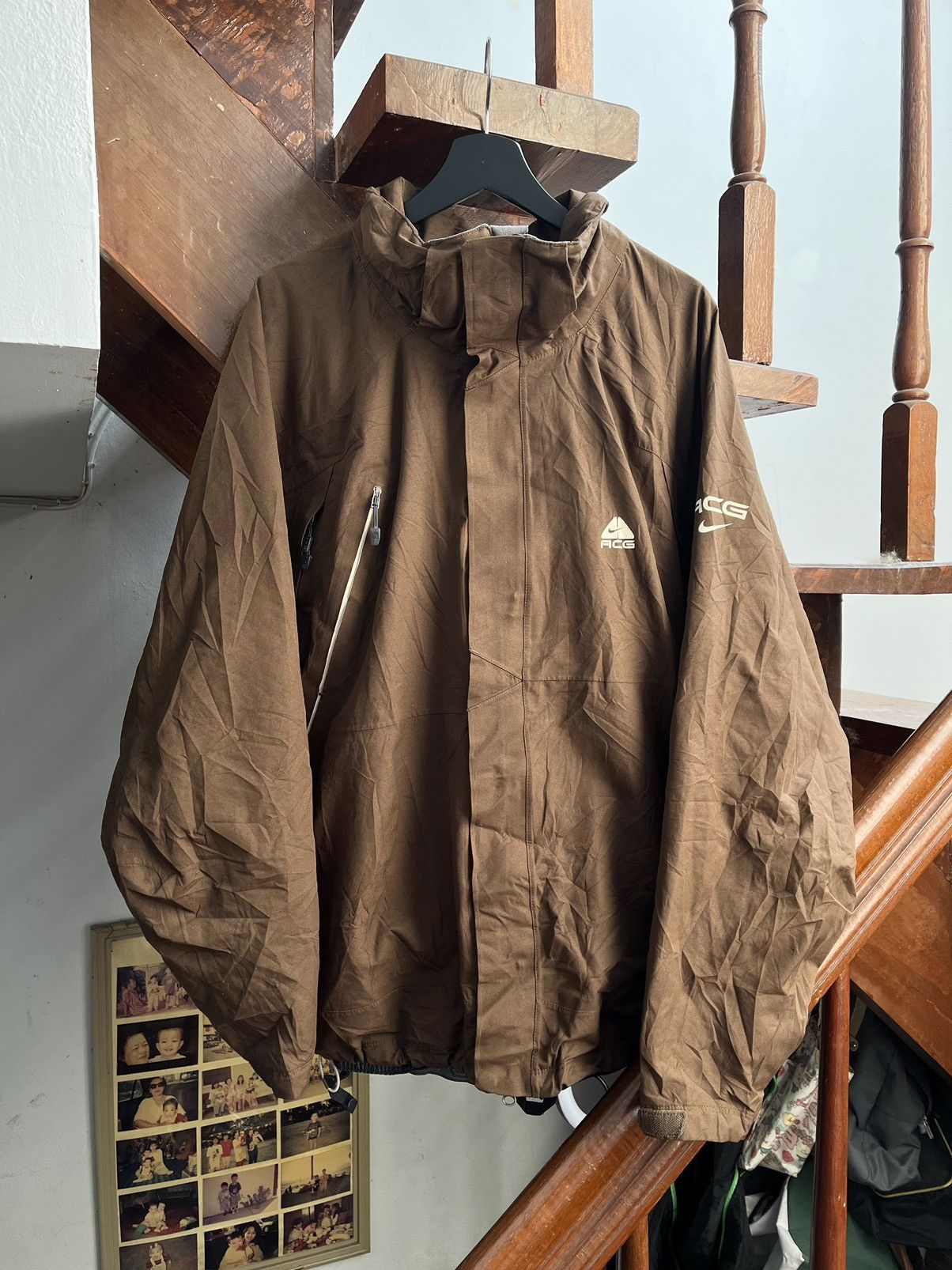 Nike × Nike ACG × Vintage Rare Vintage Nike ACG All Condition Gear Outdoor Jacket Size US XL / EU 56 / 4 - 2 Thumbnail