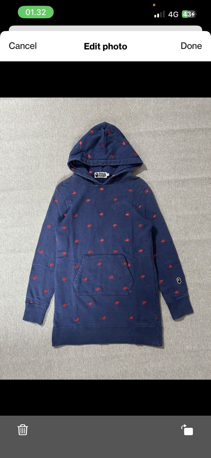 Bape Bape Valentines Hoodie Size XS / US 0-2 / IT 36-38 - 11 Thumbnail