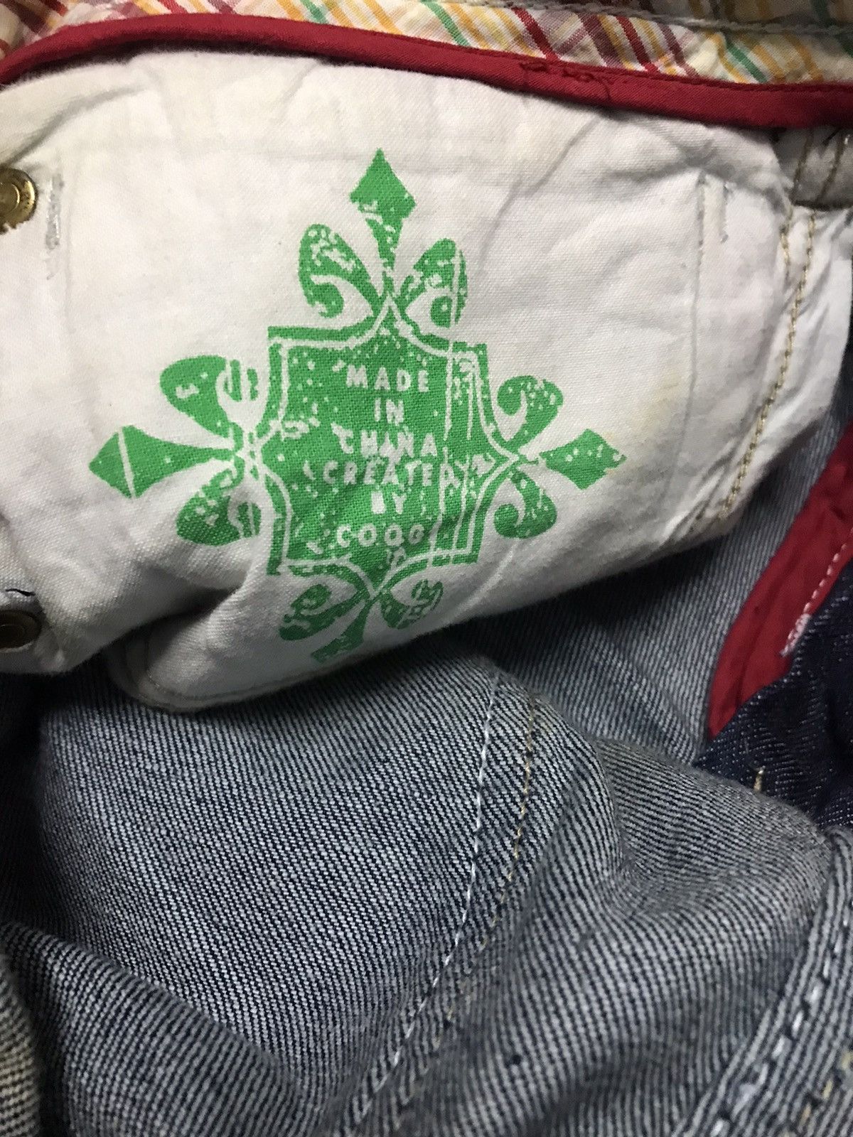 Affliction 🔥🔥Crazy Rare Affliction Style Coogi Y2K Embroidery Jeans Size US 38 / EU 54 - 8 Thumbnail