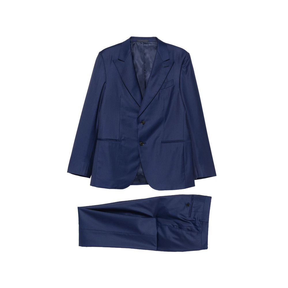 Caruso Caruso BLUE Suits - Single Breasted Suits Size US M / EU 48-50 / 2 - 1 Thumbnail