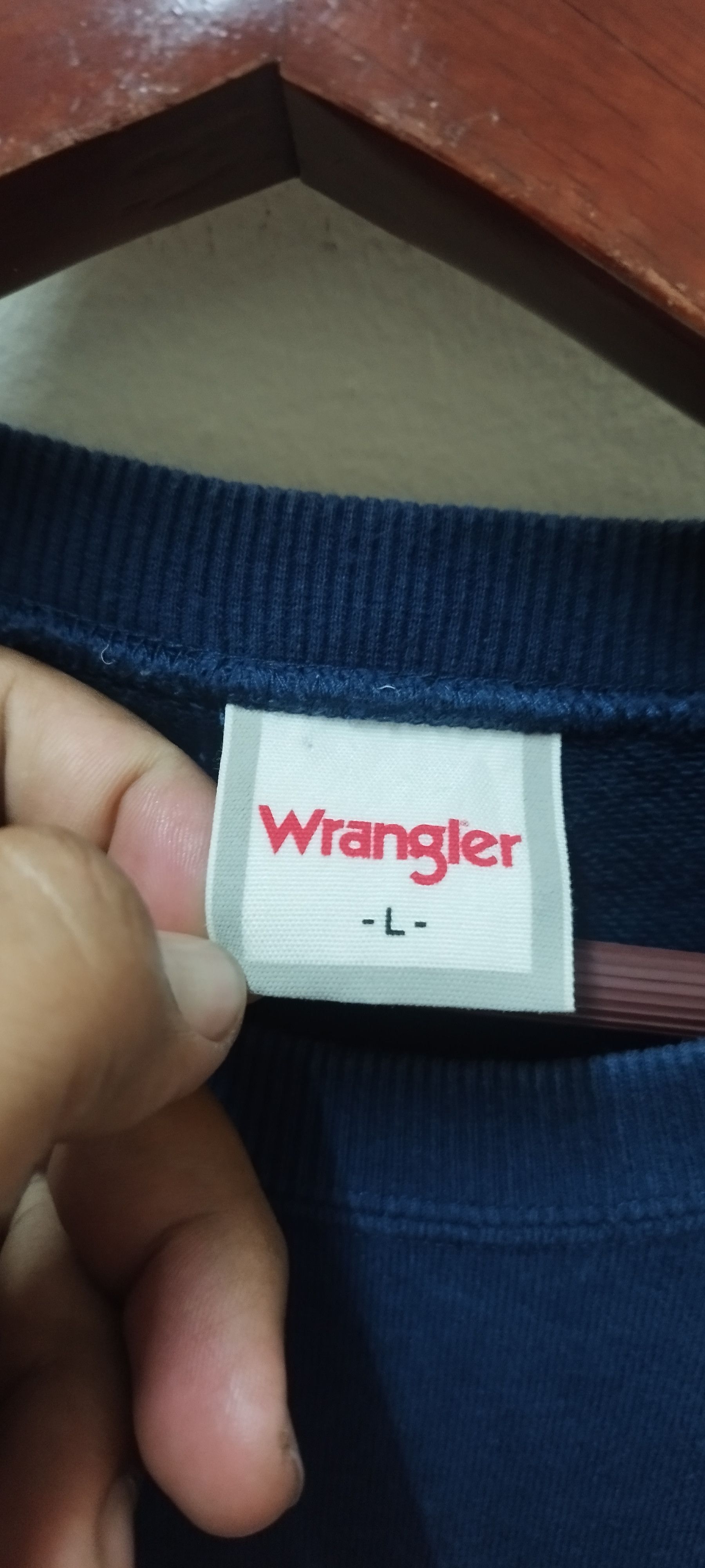 Japanese Brand × Vintage × Wrangler Vtg Wrangler Blue Bell Sweatshirt Big Logo Size US XL / EU 56 / 4 - 6 Thumbnail