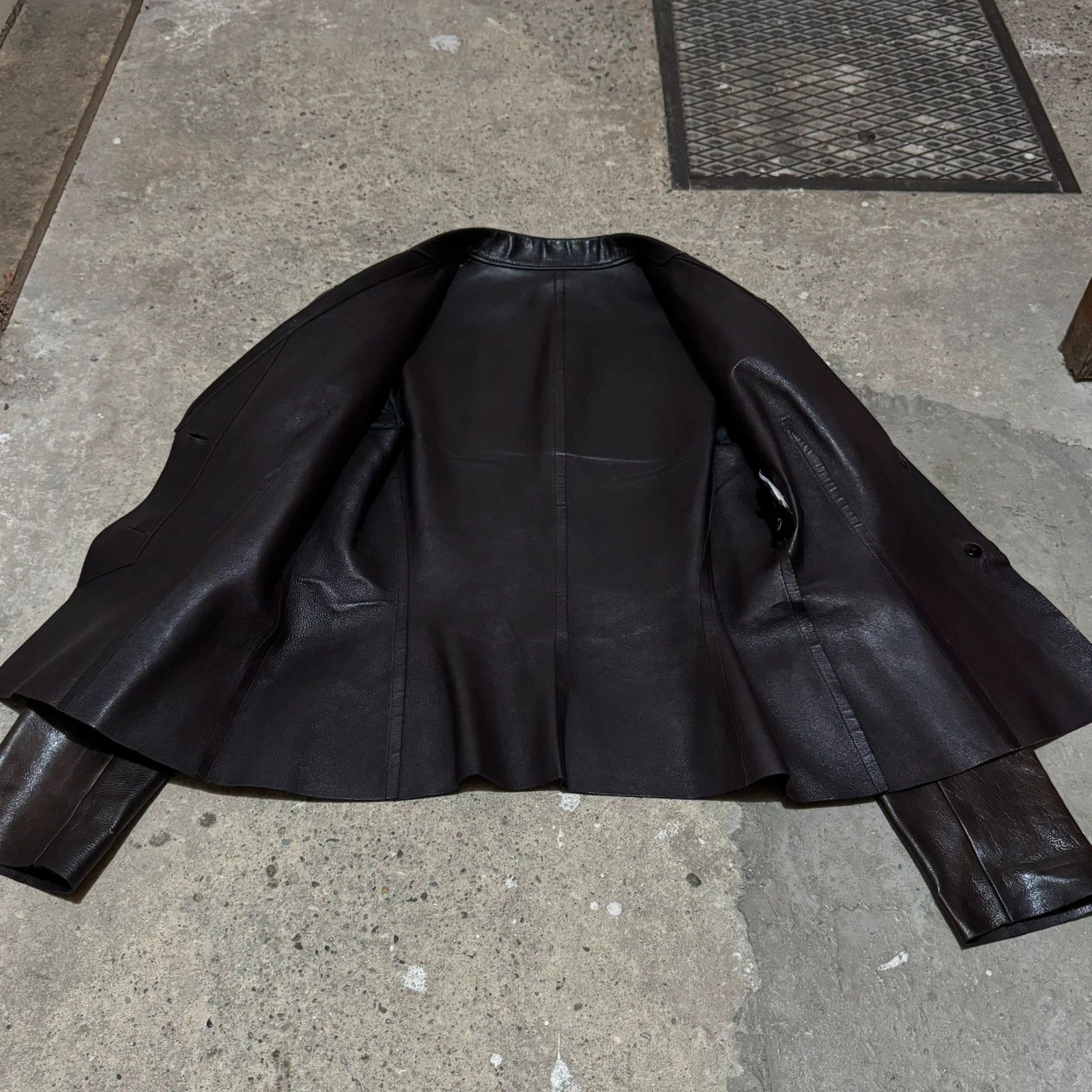 Gucci S/S 1998 Gucci by Tom Ford leather blazer Size S / US 4 / IT 40 - 11 Thumbnail