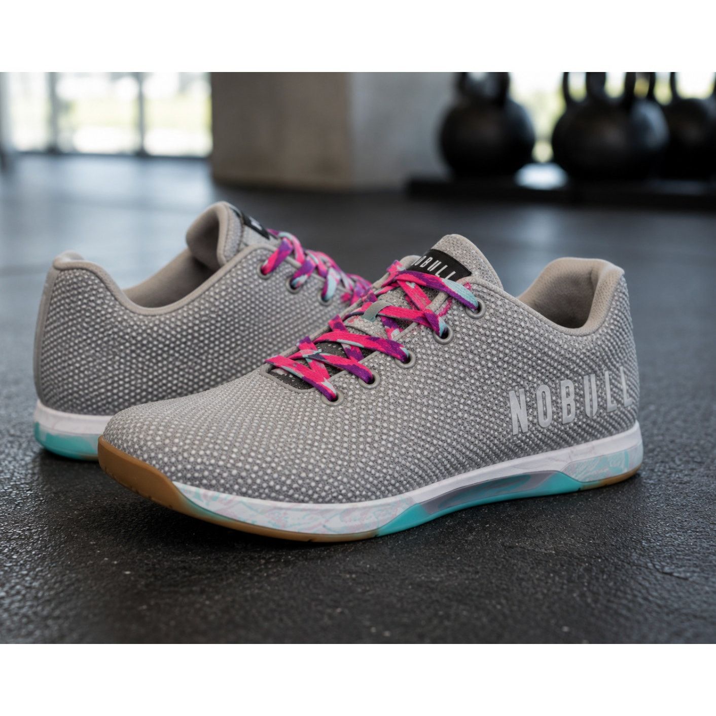 Other NOBULL Outwork SuperFabric Trainer Sneakers Gray Pink 7.5 Size US 7 / EU 40 - 1 Thumbnail