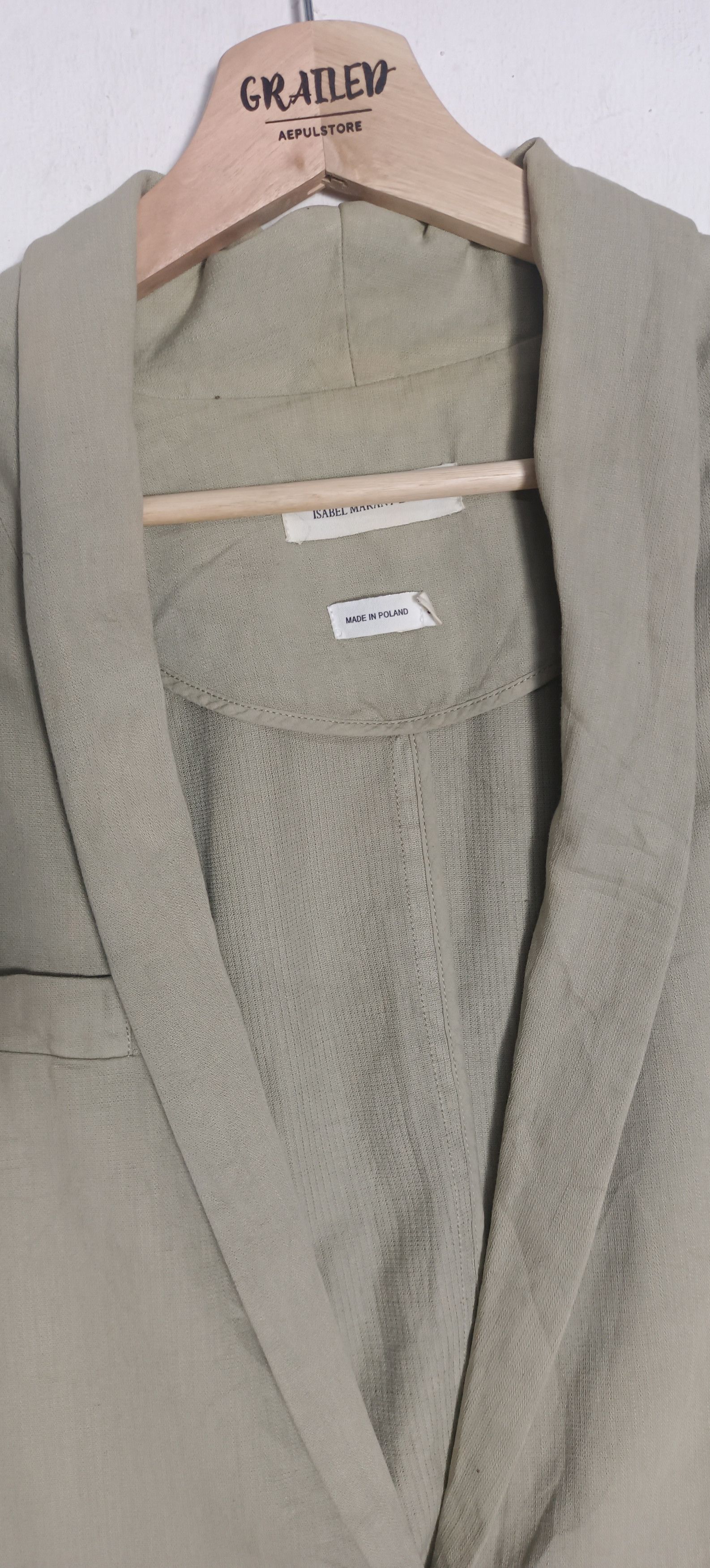 Isabel Marant Vintage Folk Oversized Blazer by Étoile Isabel Marant. Size L / US 10 / IT 46 - 8 Thumbnail