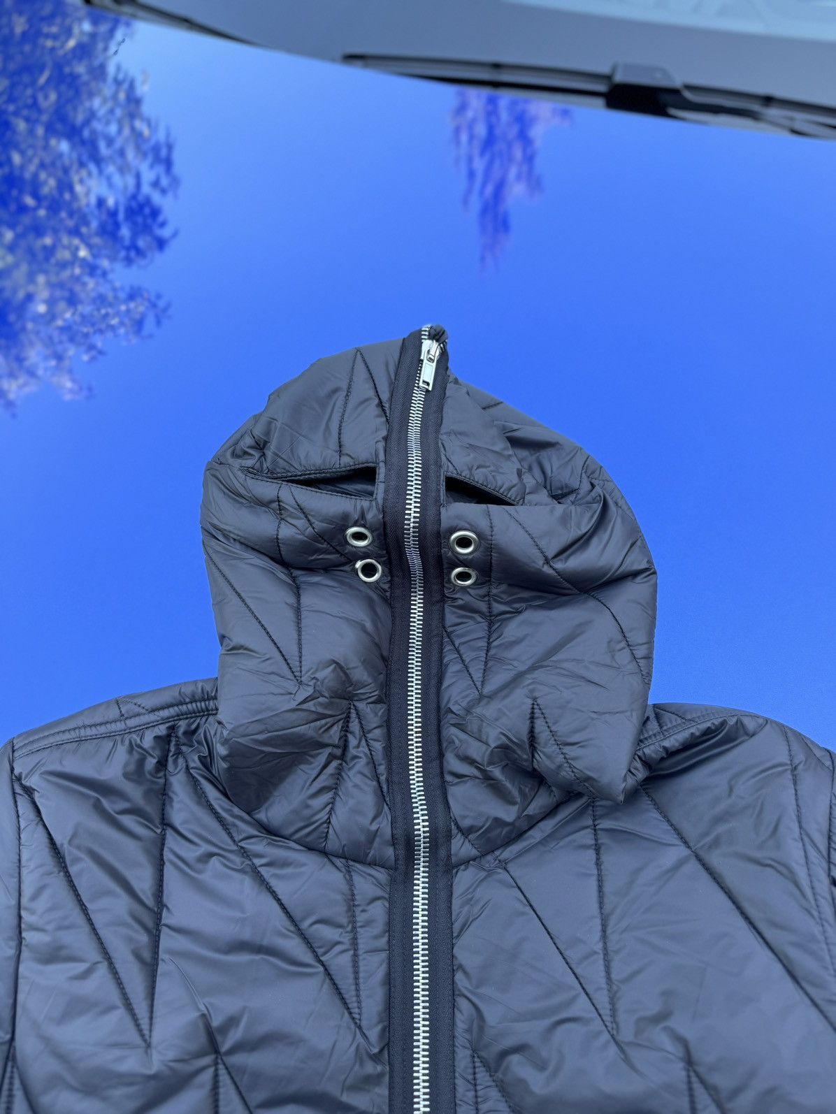 Rick Owens Rick Owens Drkshdw Nylon Gimp Jacket in Black Size US L / EU 52-54 / 3 - 3 Thumbnail