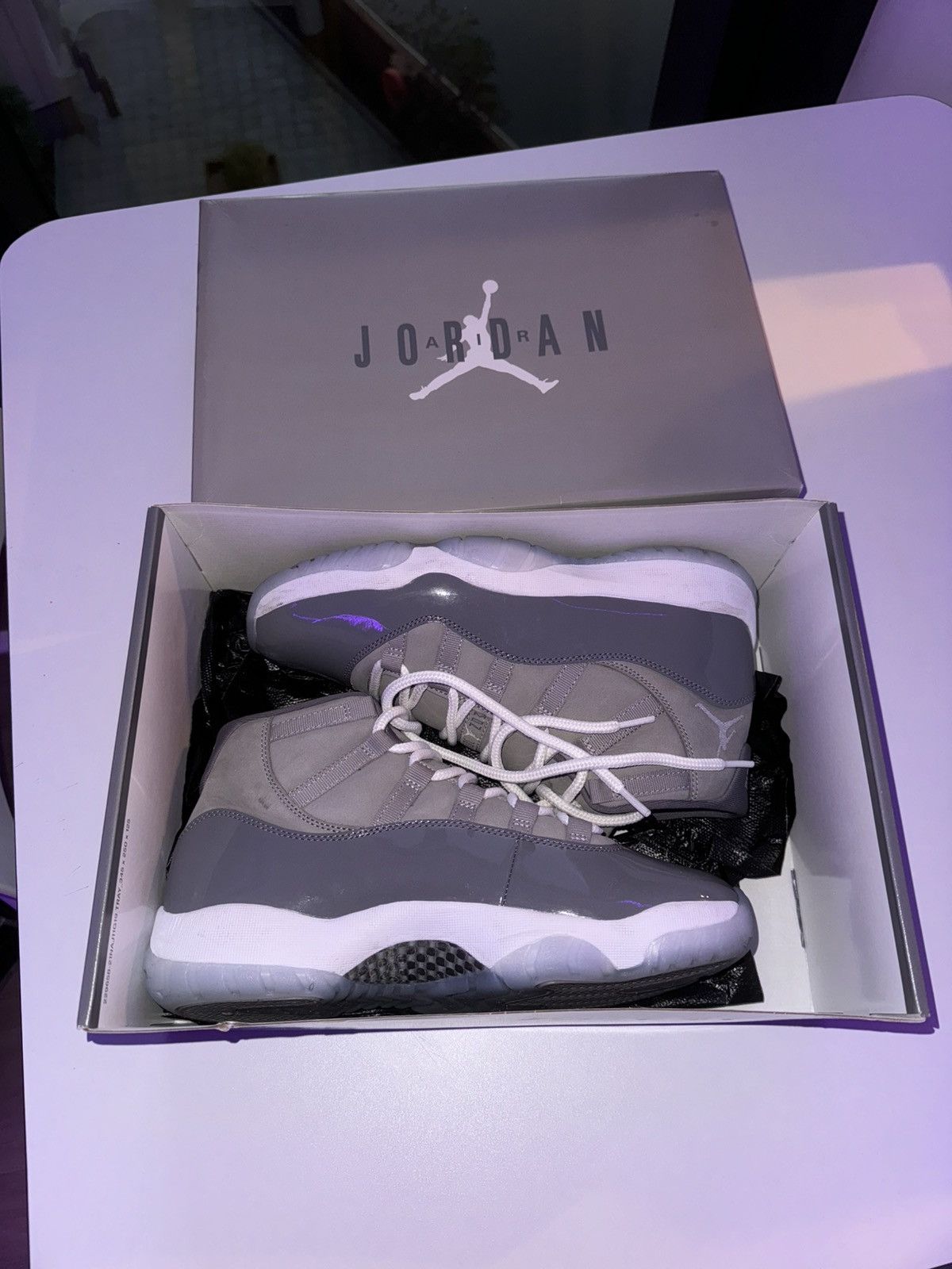 Jordan Brand Jordan 11 Cool Grey Size US 9.5 / EU 42-43 - 5 Thumbnail