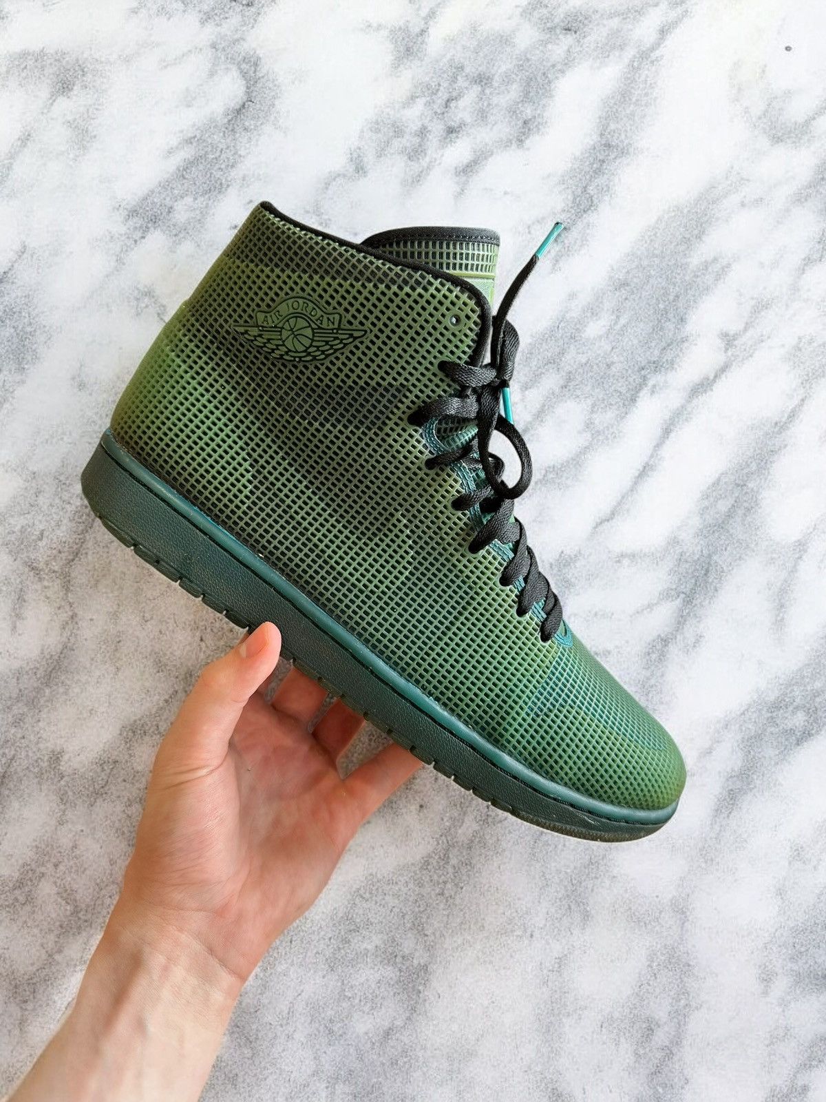 Jordan Brand × Nike Jordan 1 high 4lab1 tropical teal Size US 13 / EU 46 - 1 Thumbnail