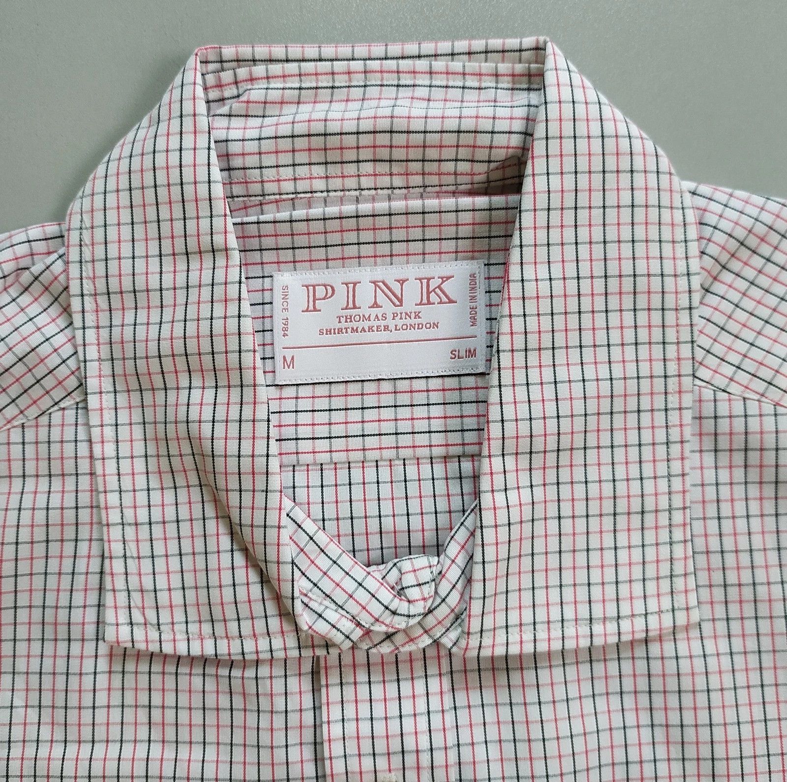 Thomas Pink Thomas Pink Slim Fit Formal Check Shirt T 0041 Size US M / EU 48-50 / 2 - 3 Thumbnail