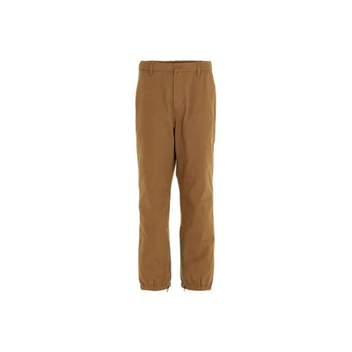 Gucci Gucci SS21 Khaki Side Stripe Zipper Pants Size US 44 / EU 60 - 1 Thumbnail