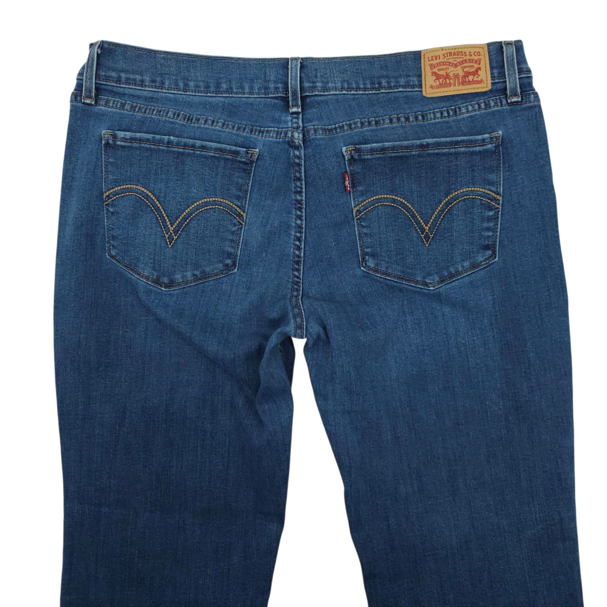 Levi's Levis 524 Bootcut Jeans Womens 32 Mid Rise Medium Wash Whisk Size 24" / US 00 / IT 34 - 11 Thumbnail