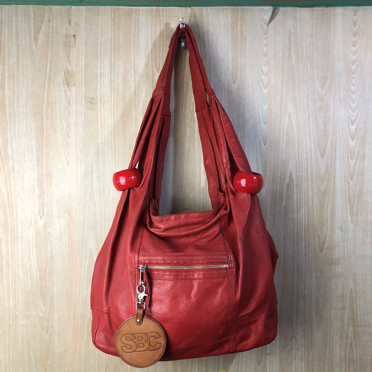 Chloe SEE BY CHLOE HOBO BAG WITH BANGLES IN RED | Grailed