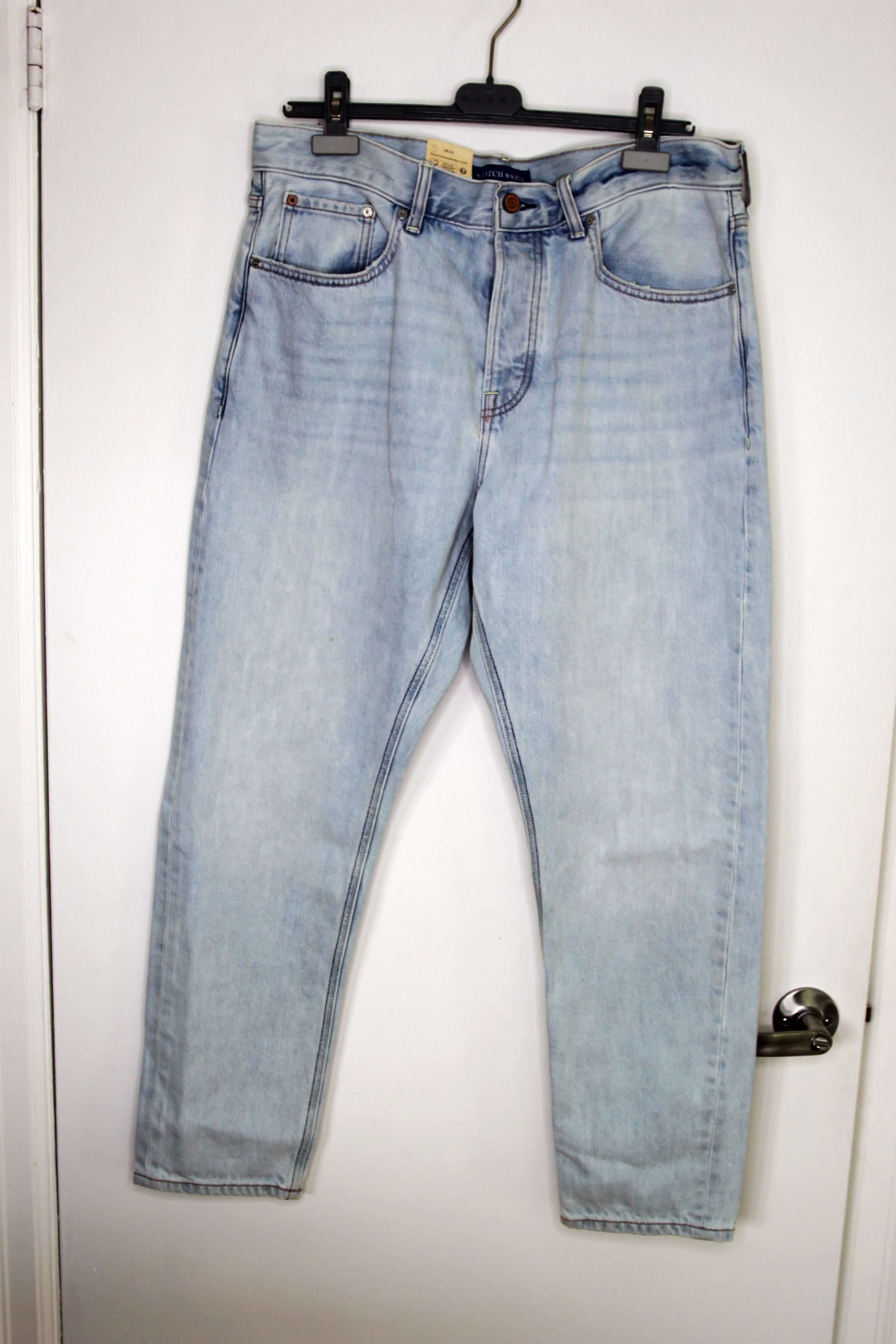 Scotch & Soda BNWT SS25 SCOTCH & SODA DEAN BLEACHED DENIM JEANS 32 Size US 32 / EU 48 - 2 Thumbnail