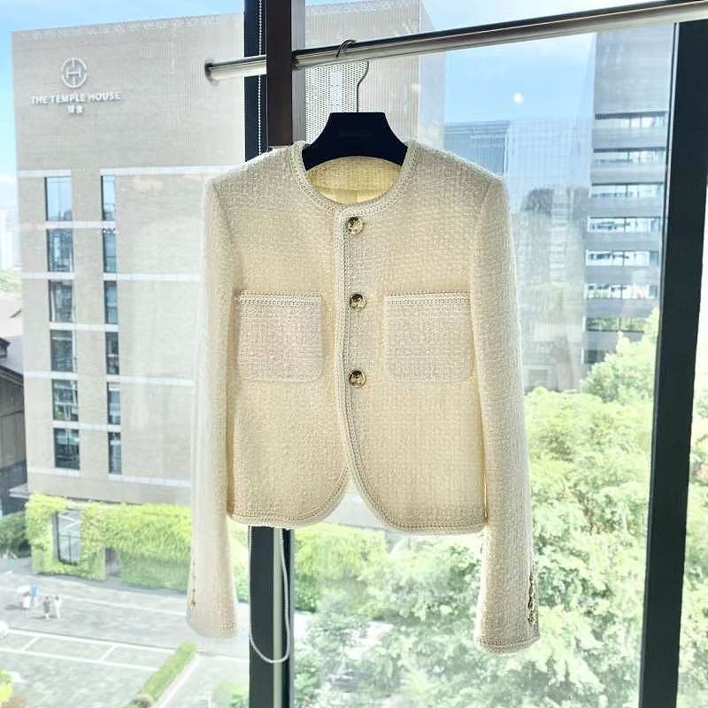 Celine Celine Boucle Tweed Jacket Size 34 Size XS / US 0-2 / IT 36-38 - 1 Thumbnail