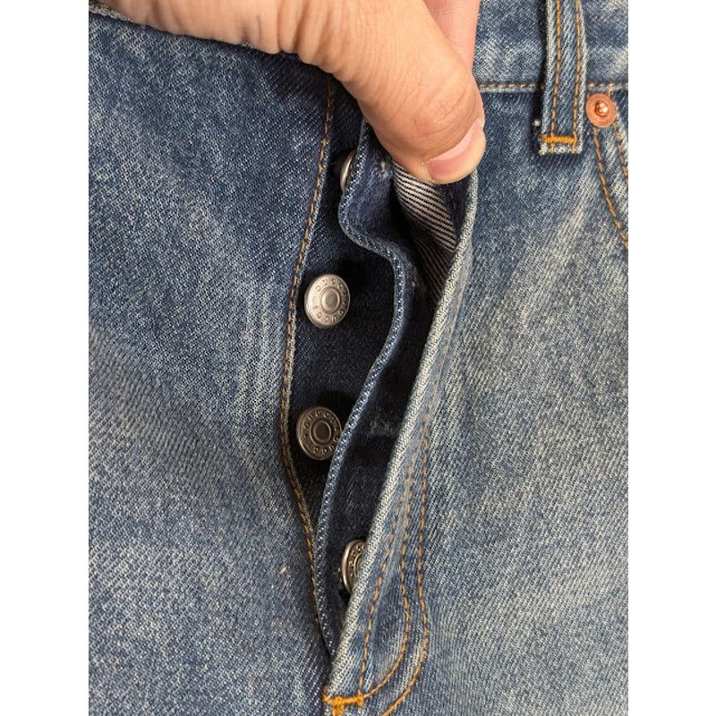Gucci o1rshd1 Eco Washed Org Denim in Blue Size US 30 / EU 46 - 8 Thumbnail
