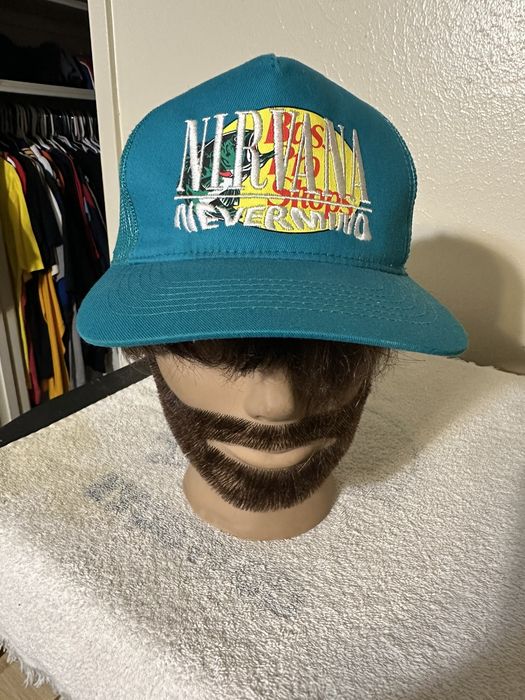 Vintage Vintage Bass pro shops nirvana “nevermind” hat 90s | Grailed