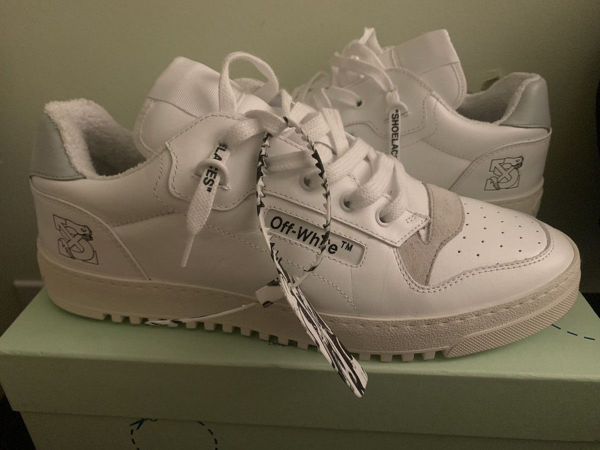 Off-White RARE x SLB 5.0 Off-White Lowtop Sneakers Size US 10 / EU 43 - 7 Thumbnail