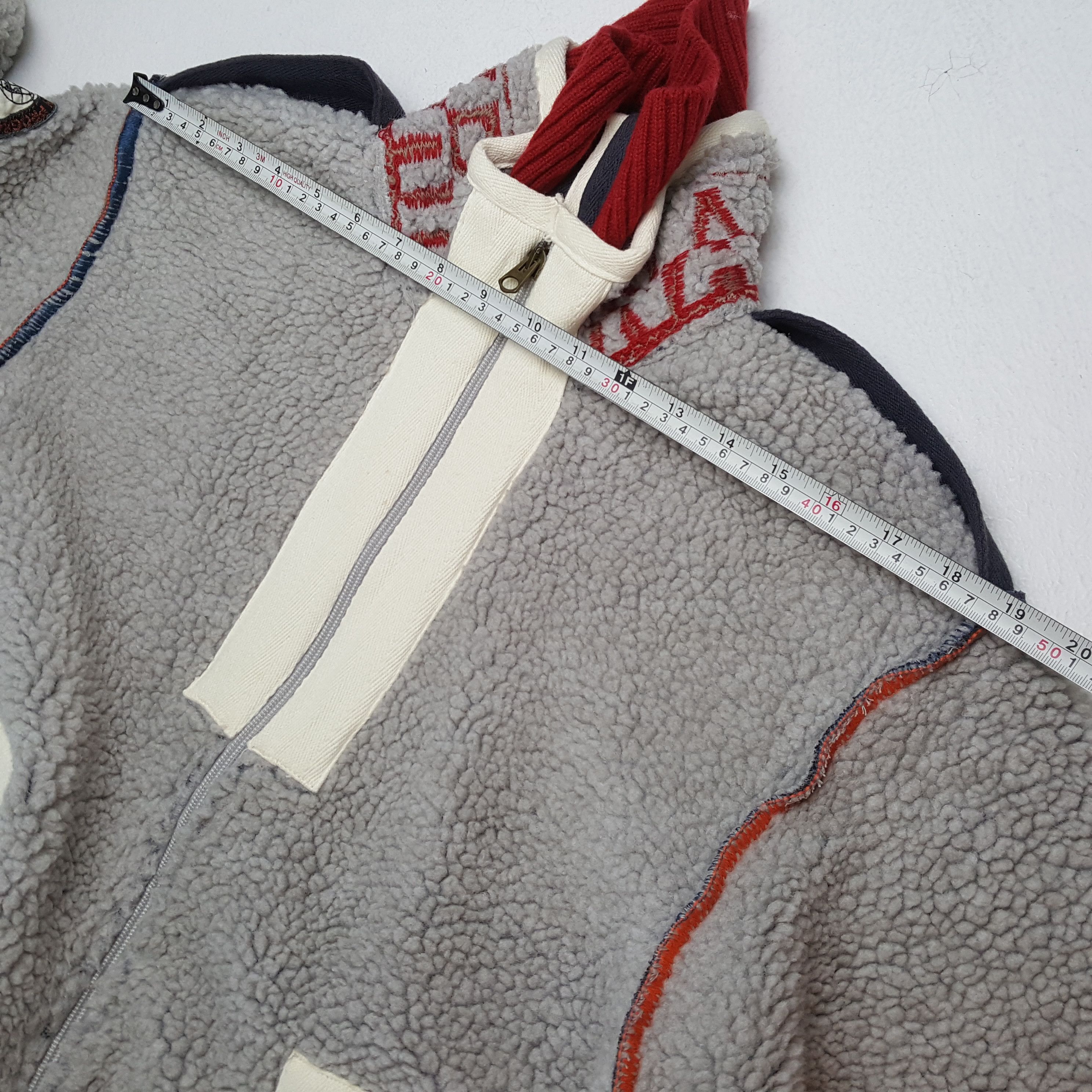 Napapijri × Vintage Vintage NAPAPIJRI Outdoor Style Sherpa Jacekt Size US M / EU 48-50 / 2 - 5 Thumbnail