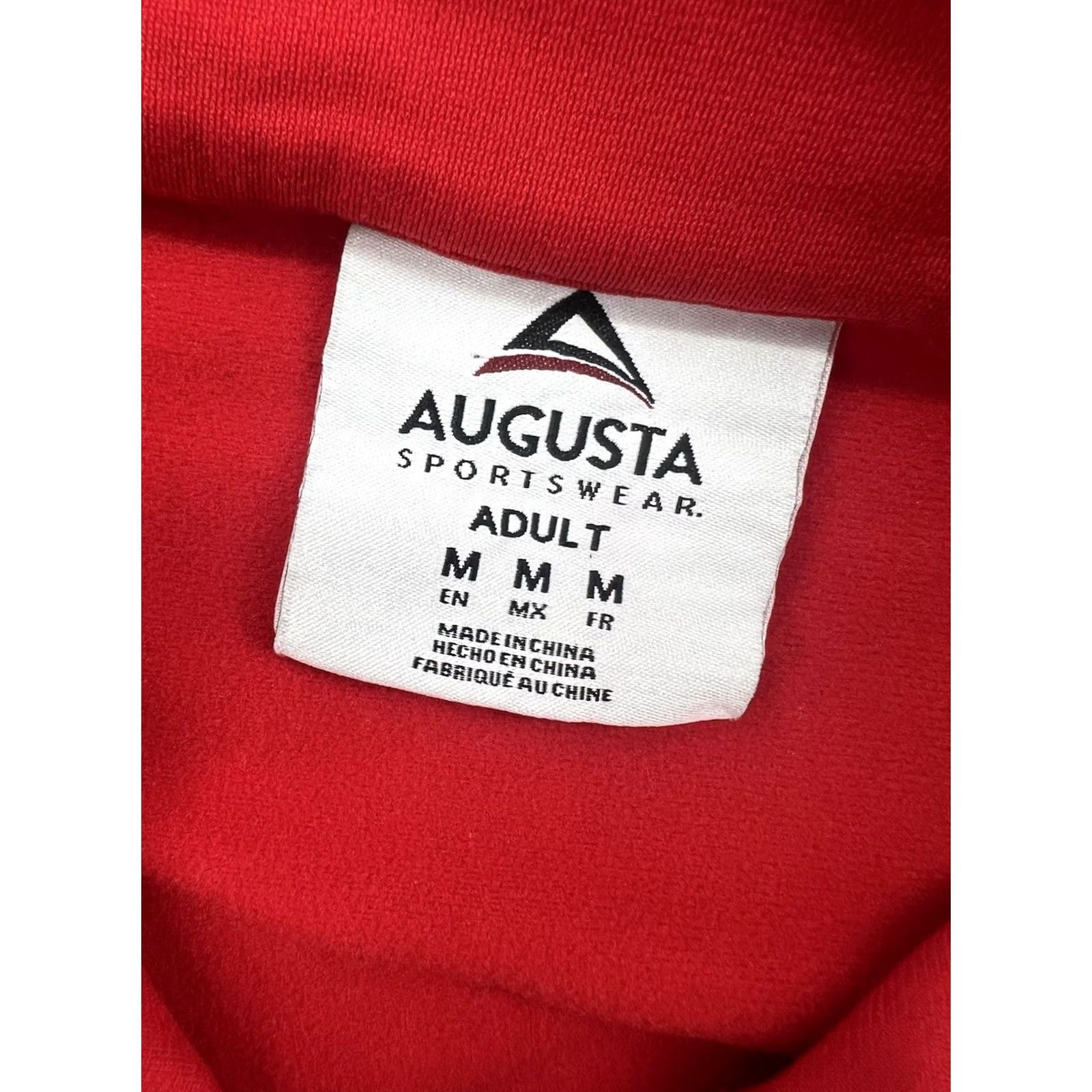 Augusta Sportswear VINTAGE Augusta Sportswear Rockwood Summit High School Red White Track Jacket Adult Sz M Mens Jacket Size US M / EU 48-50 / 2 - 5 Thumbnail