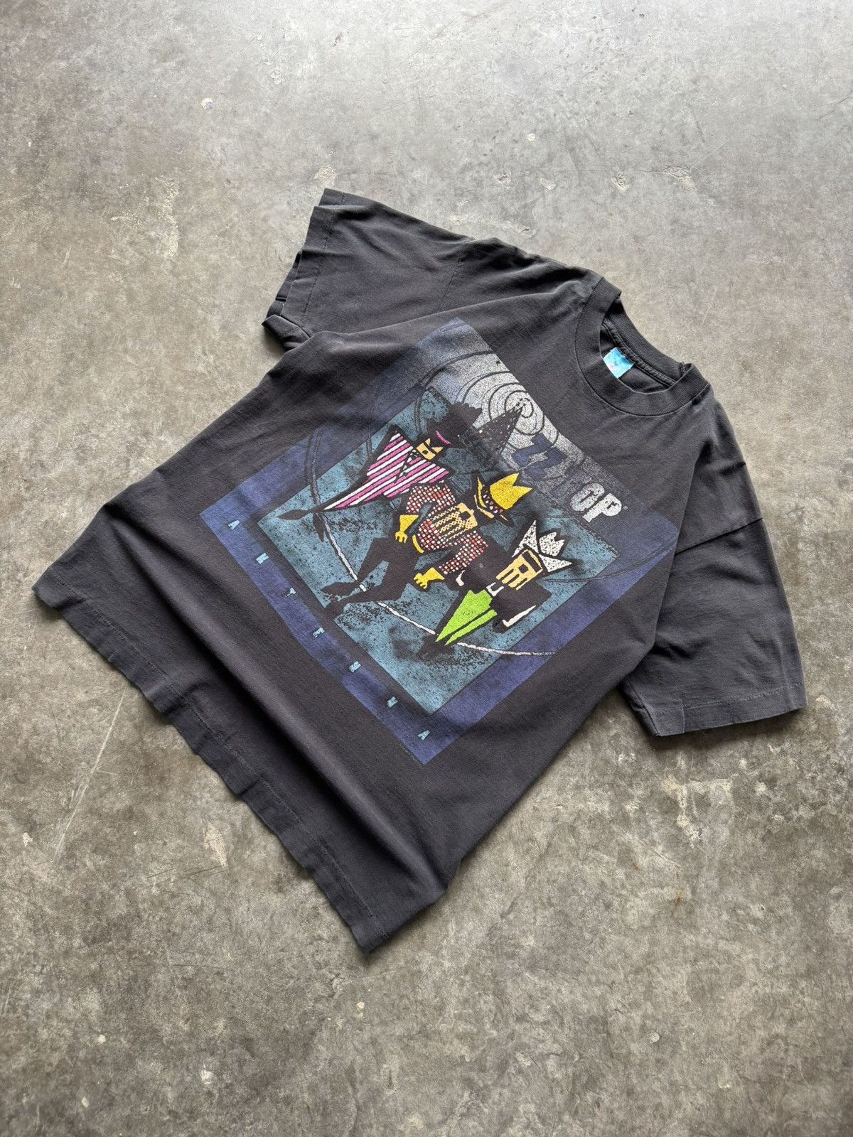Band Tees × Vintage Vintage 1994 ZZ Top Antenna Graphic Faded Band Tee Size US L / EU 52-54 / 3 - 1 Thumbnail