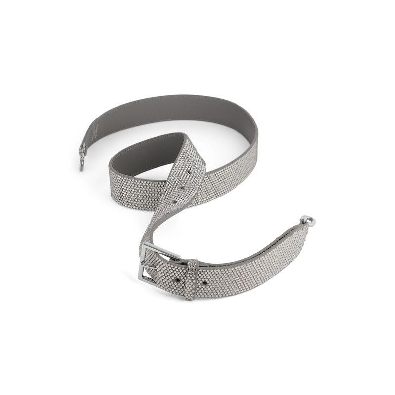 Balenciaga o1srvl11e0426 Size: OS / Hourglass Strap in Smoke Grey Size ONE SIZE - 2 Thumbnail