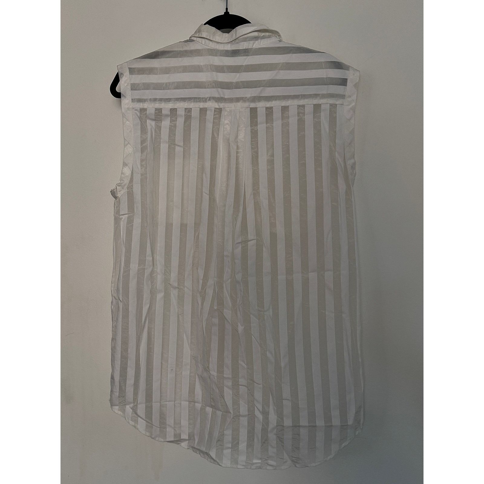 Superfine Superfine White Buttondown Blouse Size M / US 6-8 / IT 42-44 - 3 Thumbnail