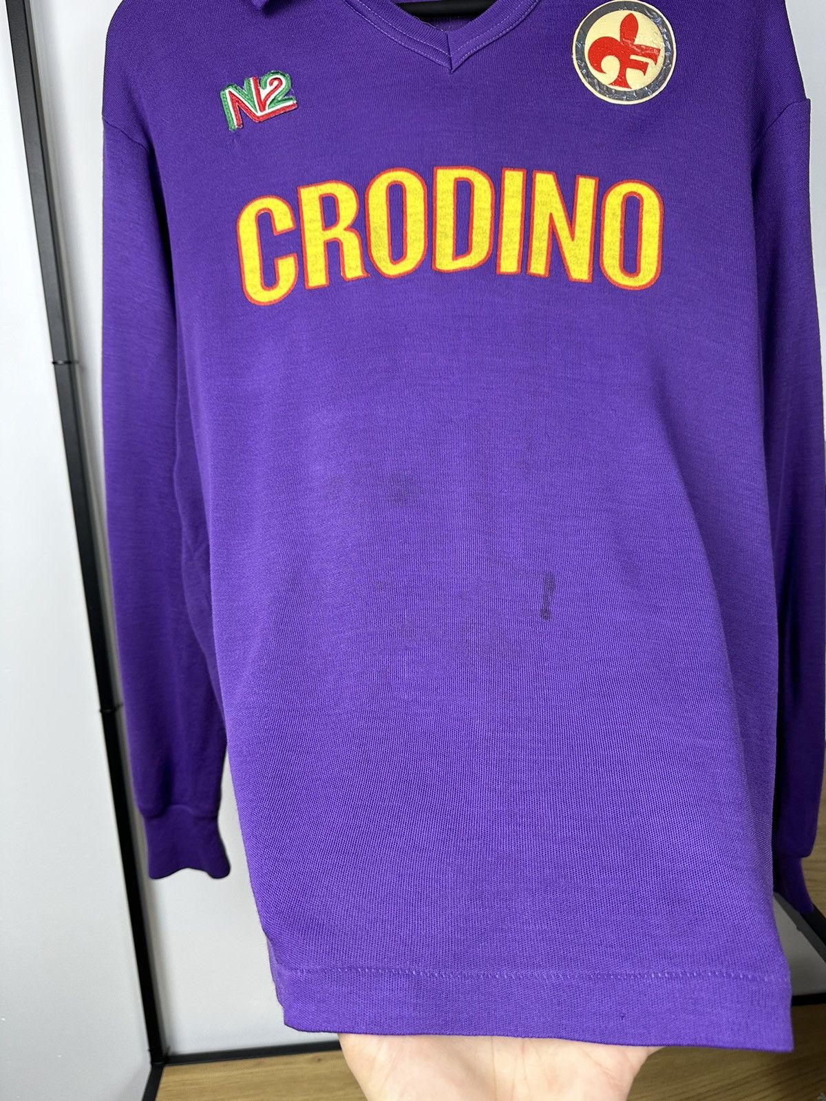 Other Vintage Fiorentina #10 Baggio 1986/87 jersey soccer football Size US M / EU 48-50 / 2 - 4 Thumbnail