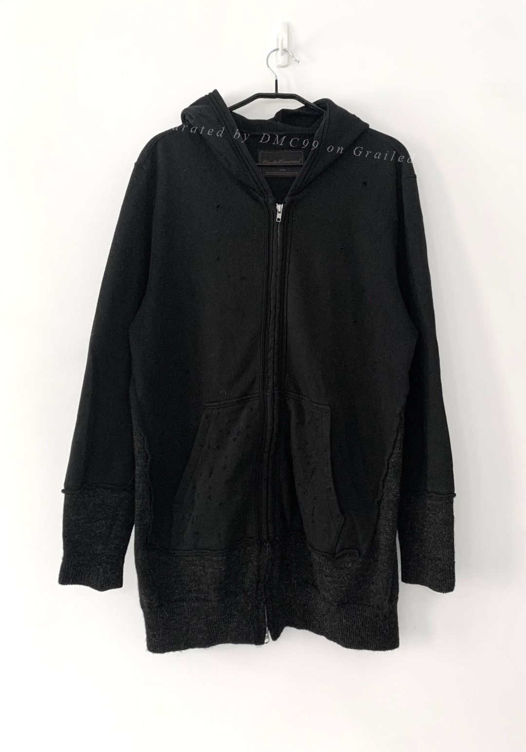 Undercover SS06 Wahnfried Klaus Distressed Hoodie | Grailed