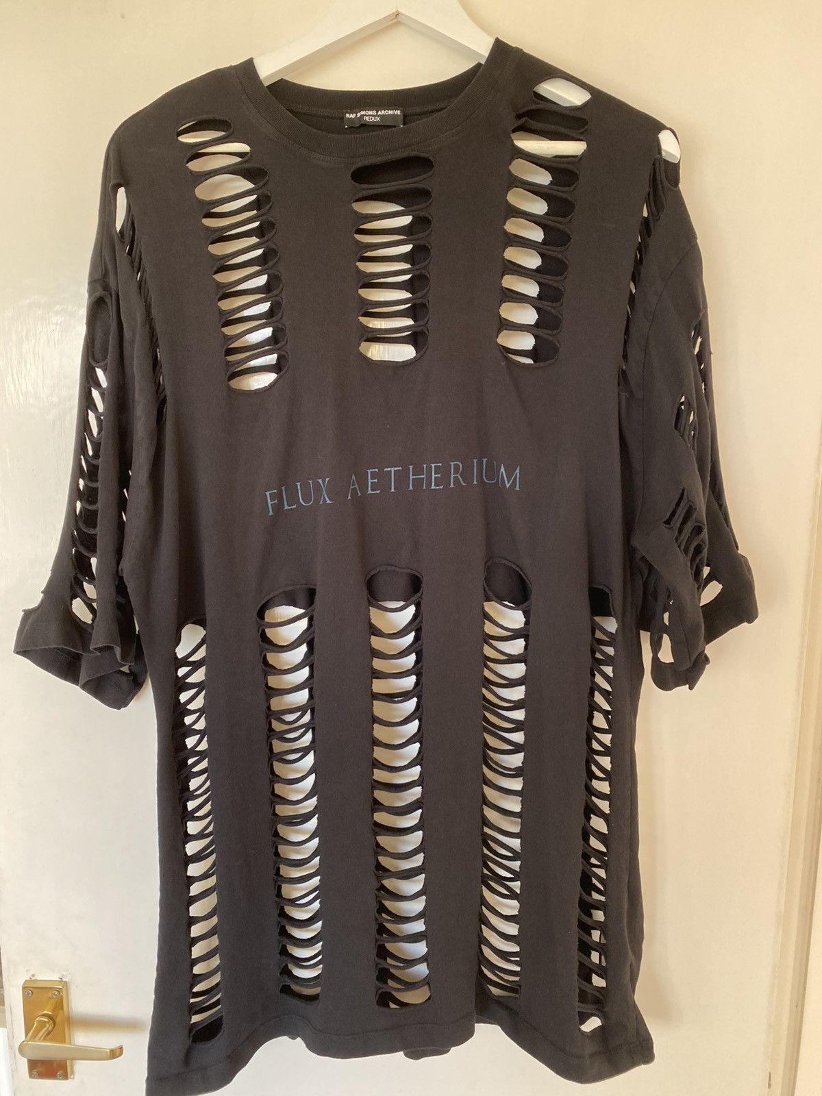 Raf Simons Raf Simons Archive Redux Flux Aetherium T Shirt Size US M / EU 48-50 / 2 - 1 Thumbnail