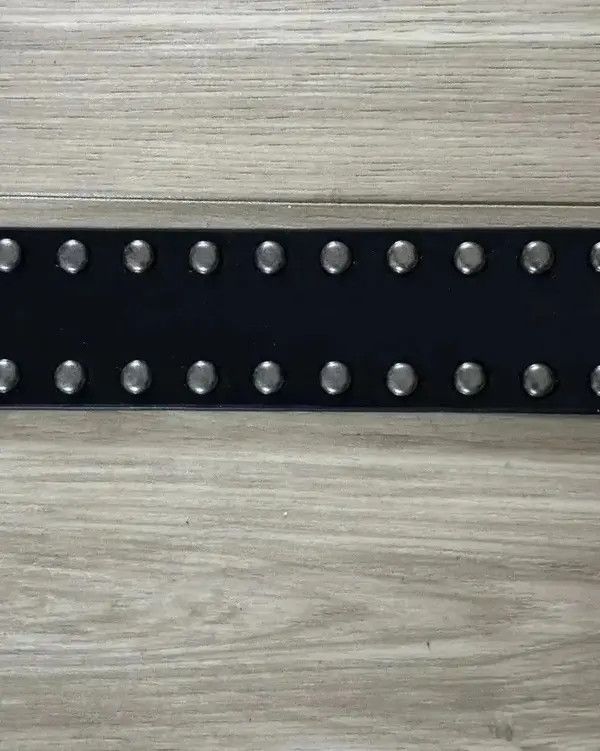 Japanese Brand Rock Studded Belt (black) Size 32 - 3 Thumbnail