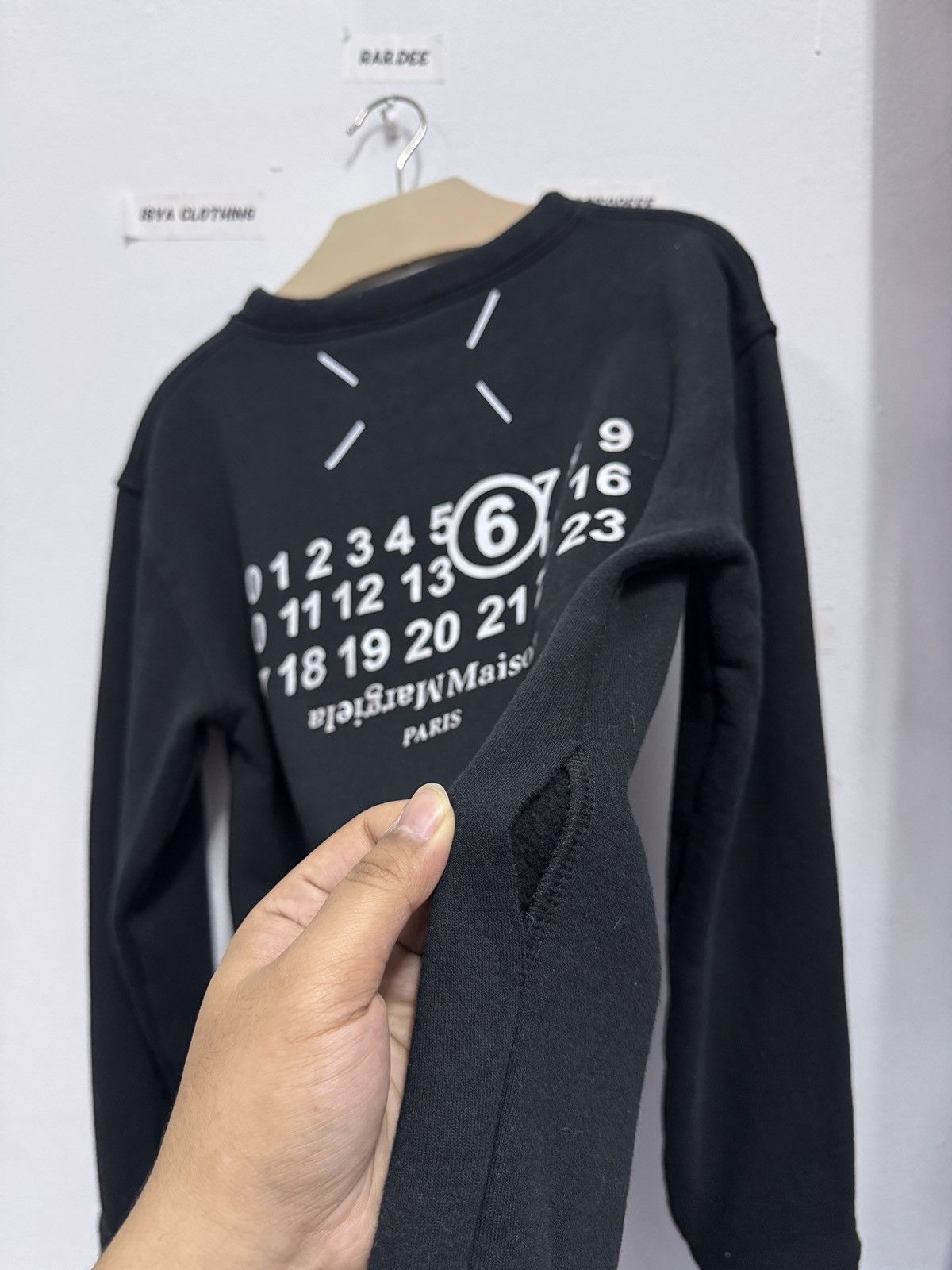 Vintage Maison Margiela Paris Sweatshirt Size US M / EU 48-50 / 2 - 6 Thumbnail