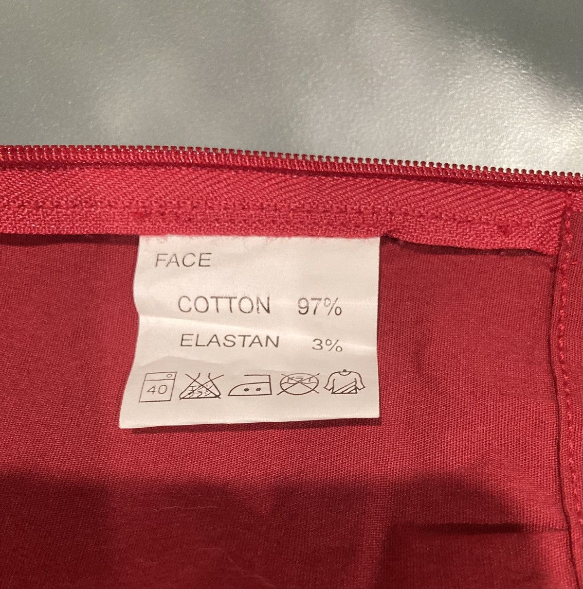 Japanese Brand 2000s Runway Deep Red Sleeveless Collar Top Y2K Size S / US 4 / IT 40 - 11 Thumbnail