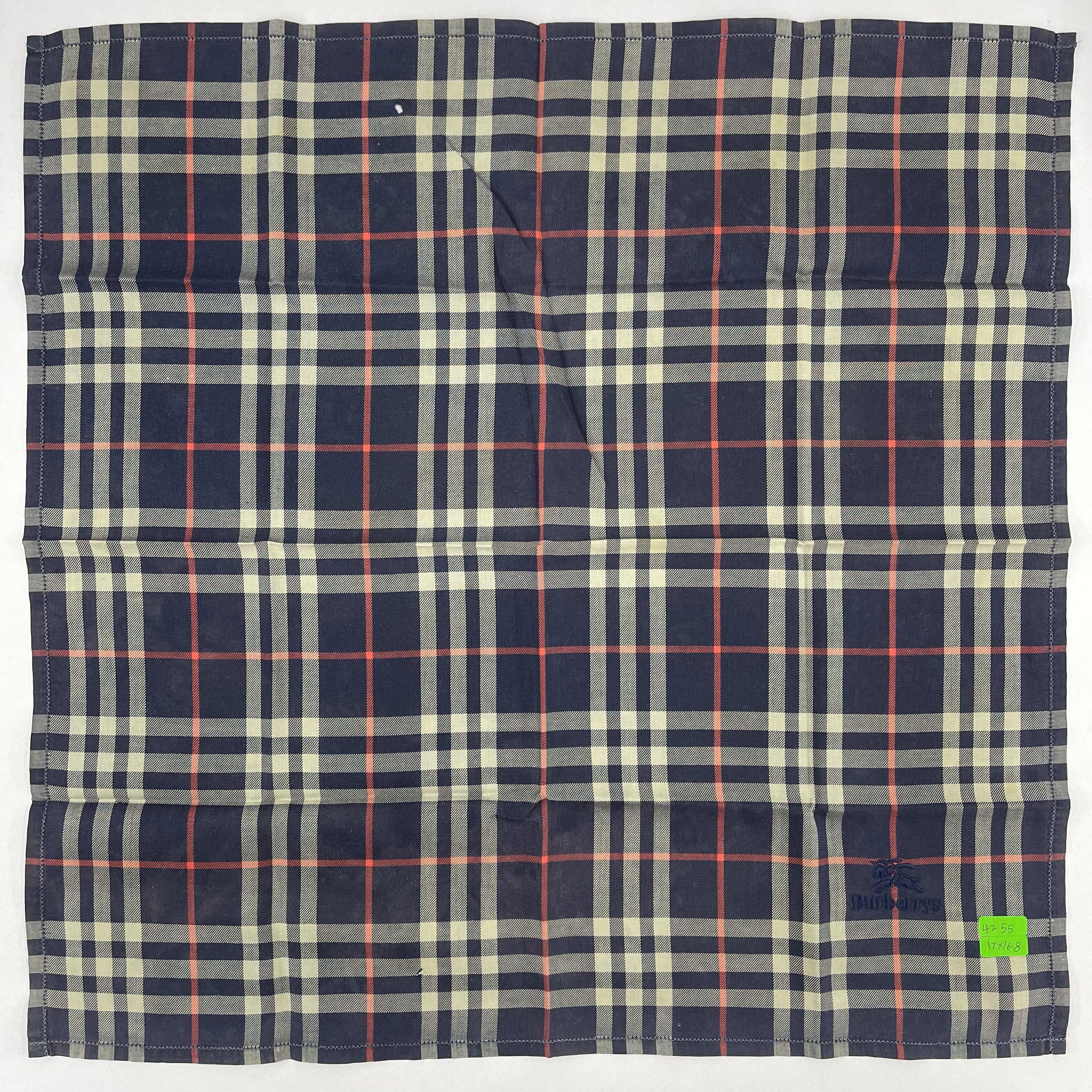 Burberry × Vintage Burberry Handkerchief / Neckerchief / Bandana - 4255 Size ONE SIZE - 5 Thumbnail