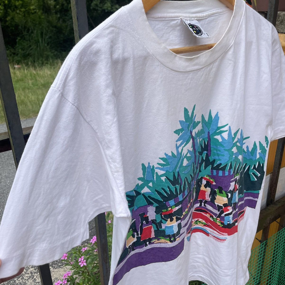 Maui and Sons × Vintage 🔥🔥Vintage 90s Maui And Sons Art Hawaiian Aloha Design Tee Size US M / EU 48-50 / 2 - 6 Thumbnail