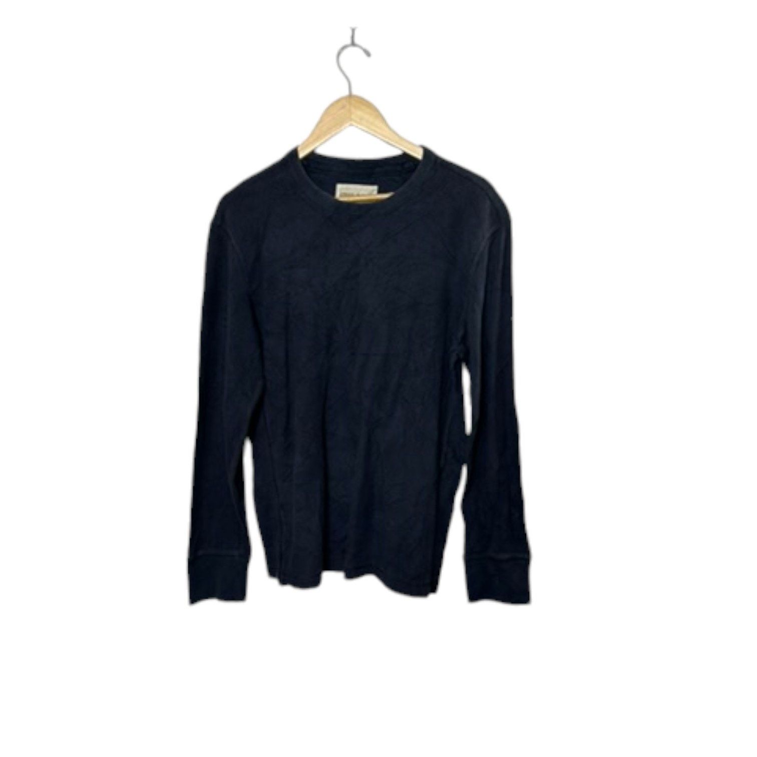 Eddie Bauer Eddie Bauer Navy Blue Long Sleeve Waffle Shirt Men's S Size US S / EU 44-46 / 1 - 1 Thumbnail