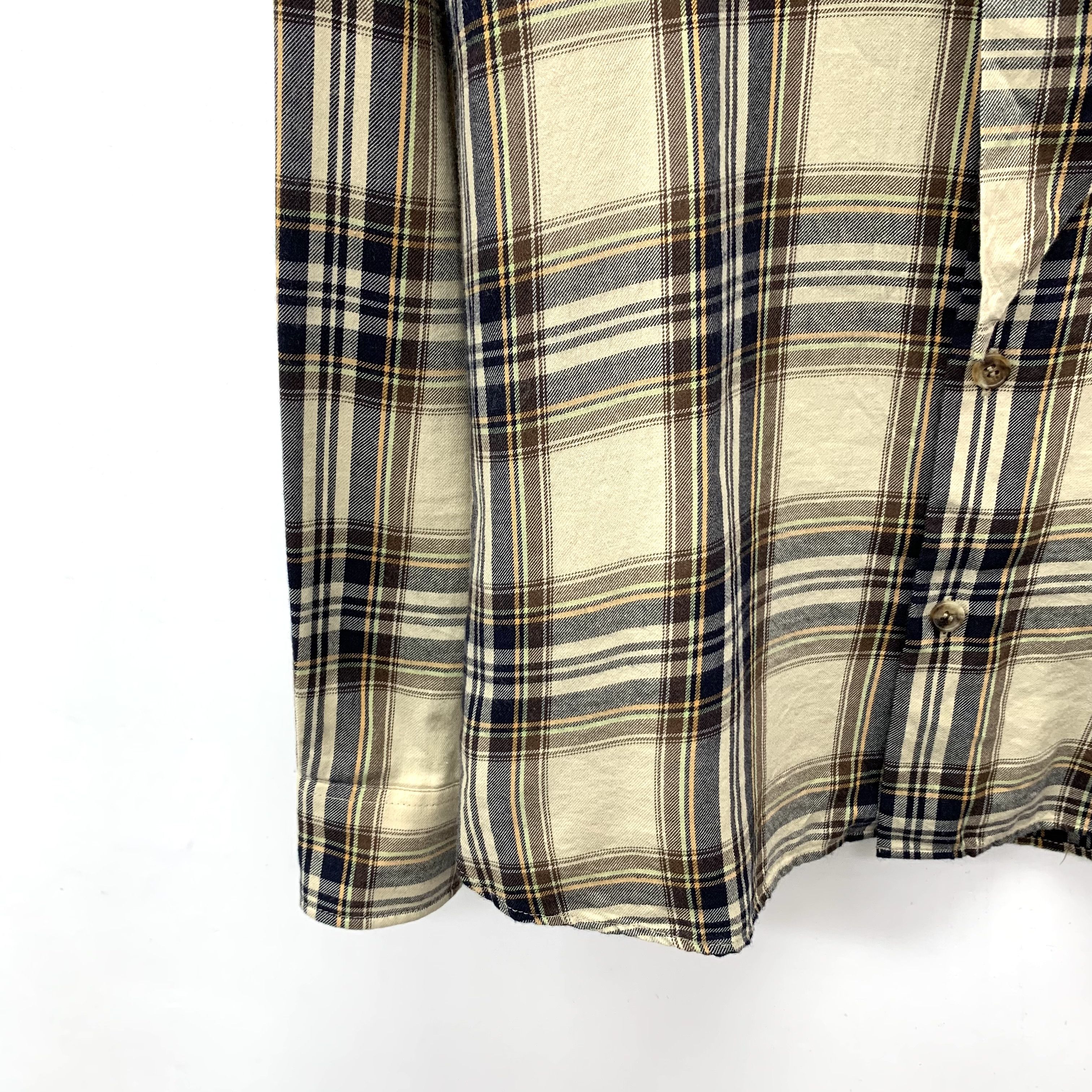 Yves Saint Laurent Yves Saint Laurent Check Bow Shirt Multi (M) Size M / US 6-8 / IT 42-44 - 4 Thumbnail